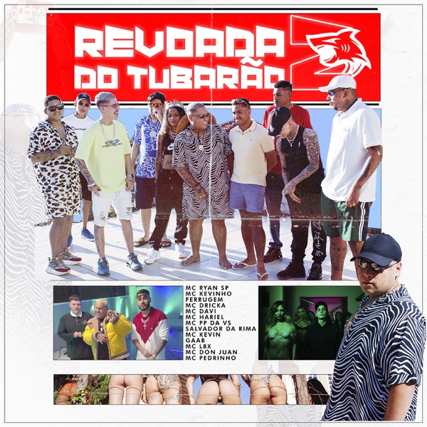 Revoada do Tubarão 2 (feat. Mc Davi, Mc PP da VS, Mc Pedrinho, Mc Dricka, Mc Lbx, Mc Kevin, Salvador album cover