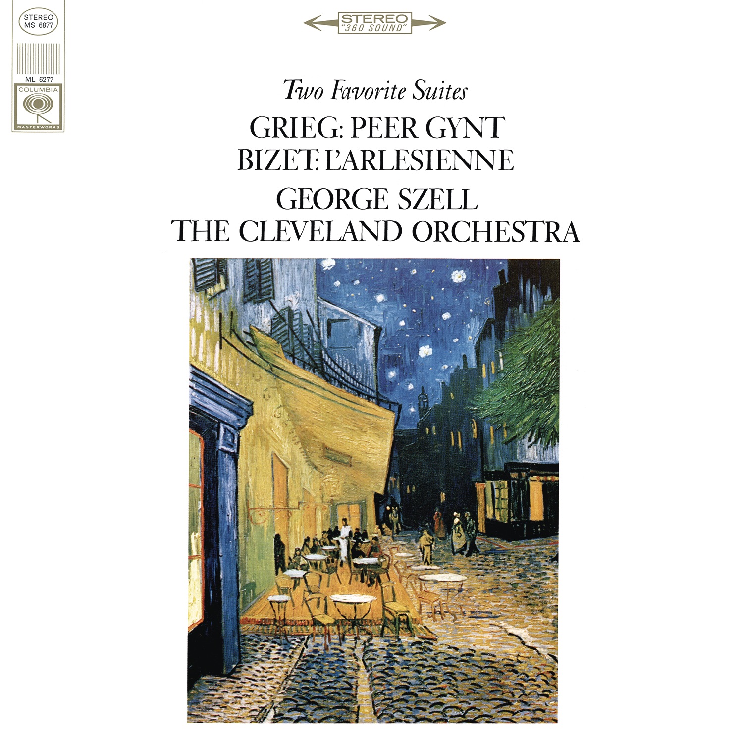 Bizet: L'Arlésienne - Grieg: Peer Gynt Suite No. 1, Op. 46 album cover