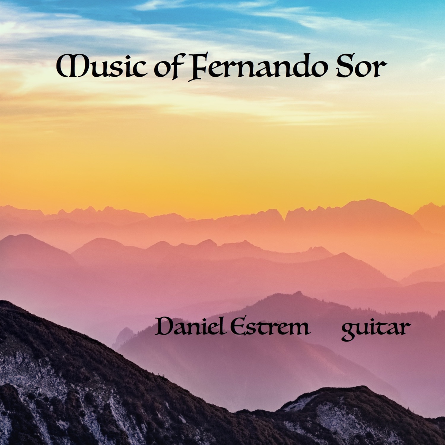 Music of Fernando Sor album cover