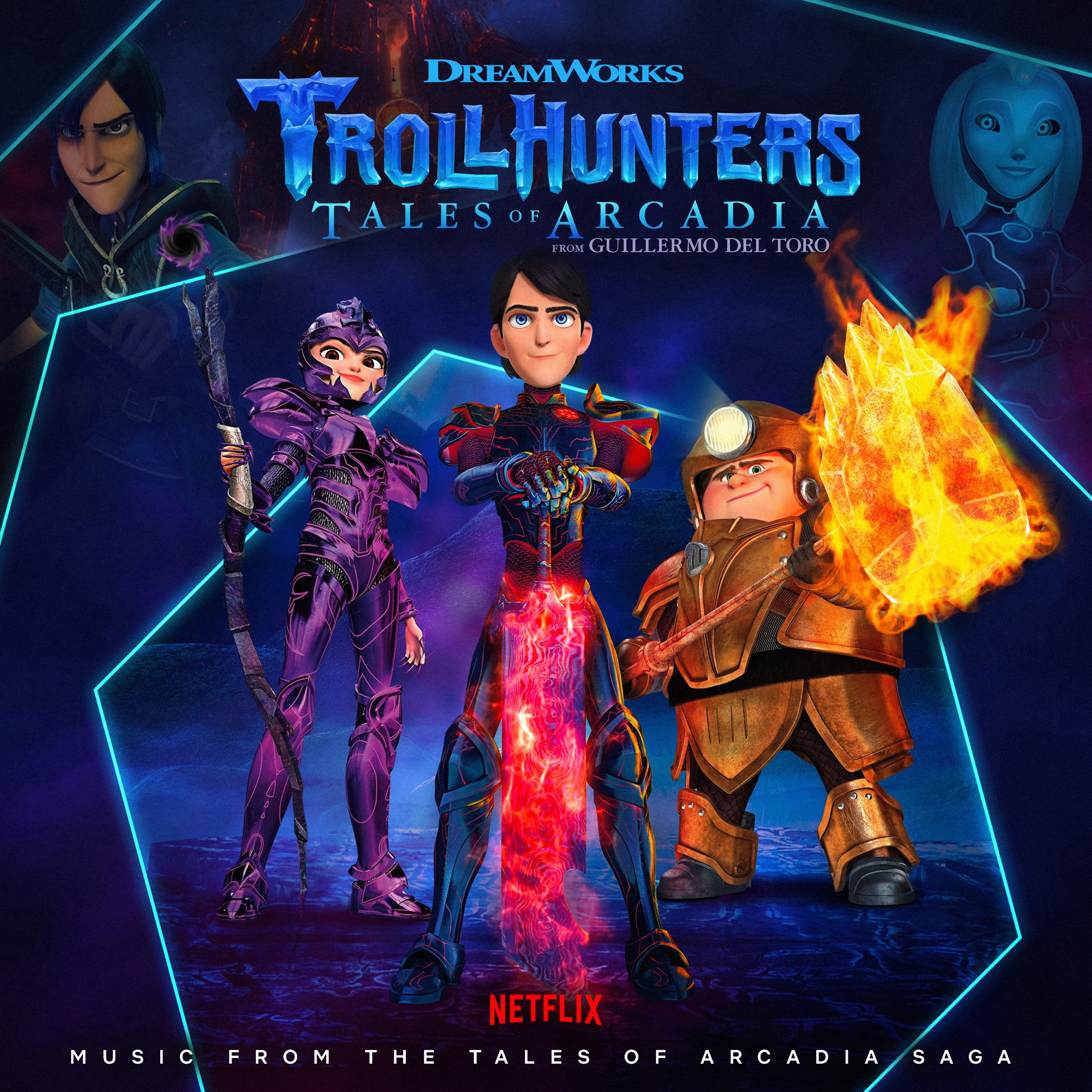 Trollhunters: Music From the Tales of Arcadia Saga album cover