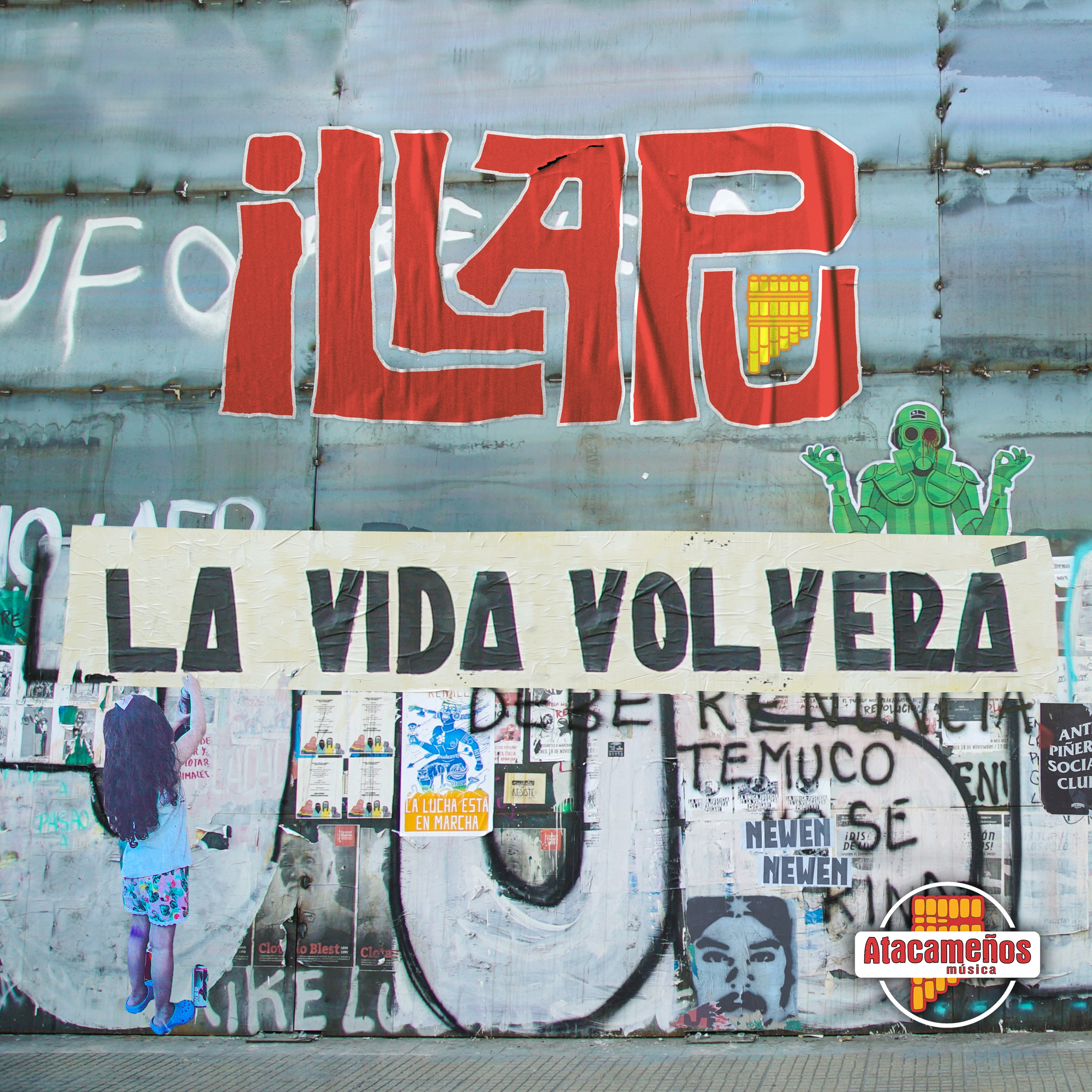 La vida volverá - Single album cover