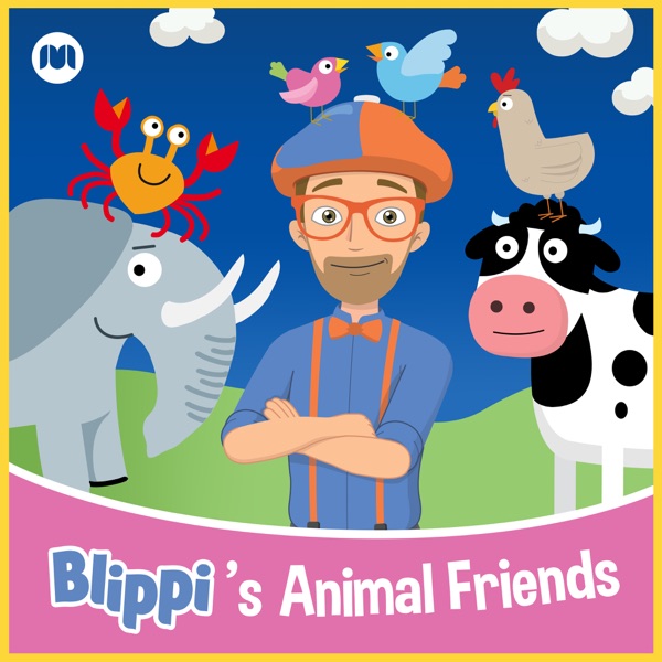 Blippi's Animal Friends album cover