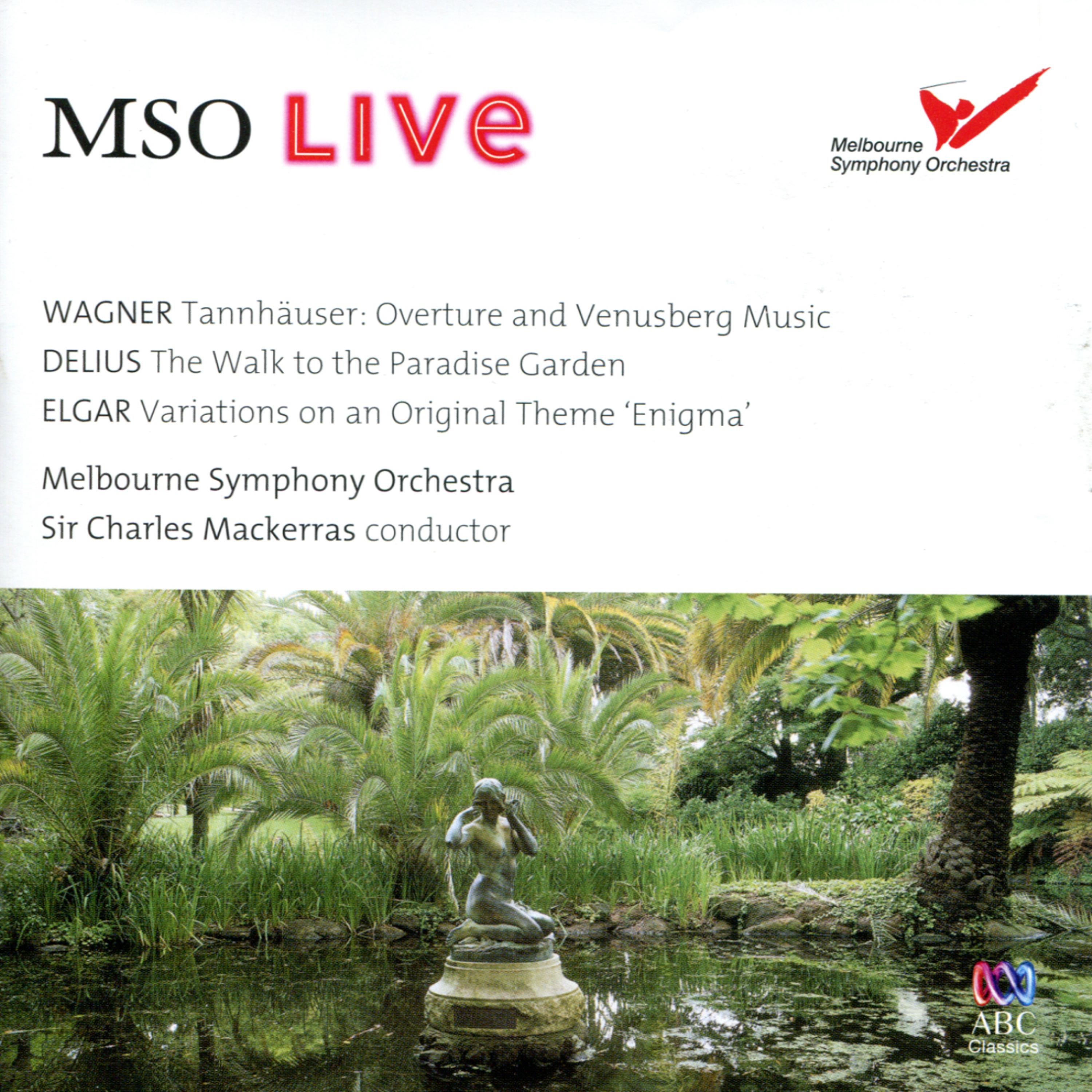 MSO Live - Wagner, Delius & Elgar album cover