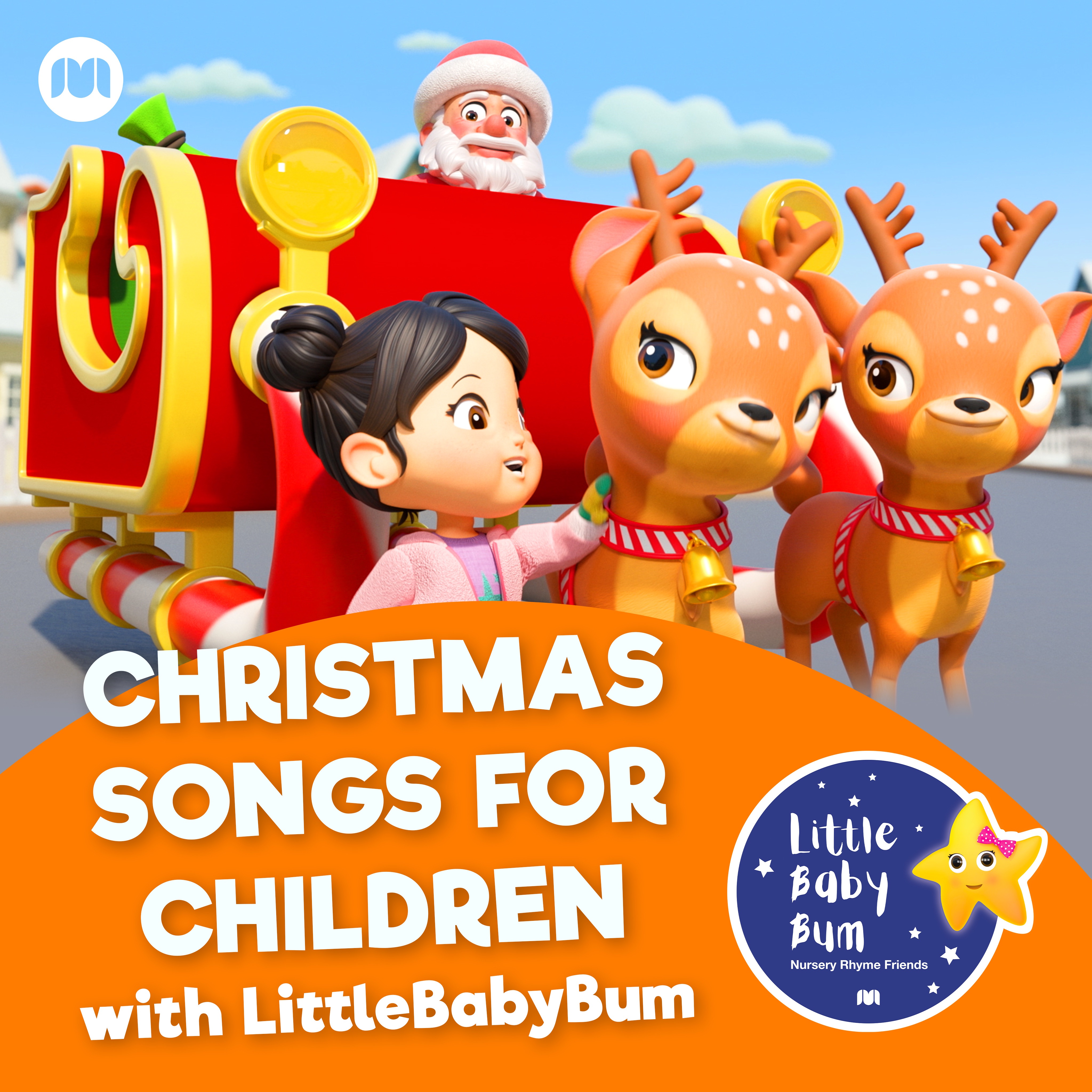 Christmas Songs for Children with LittleBabyBum - EP album cover