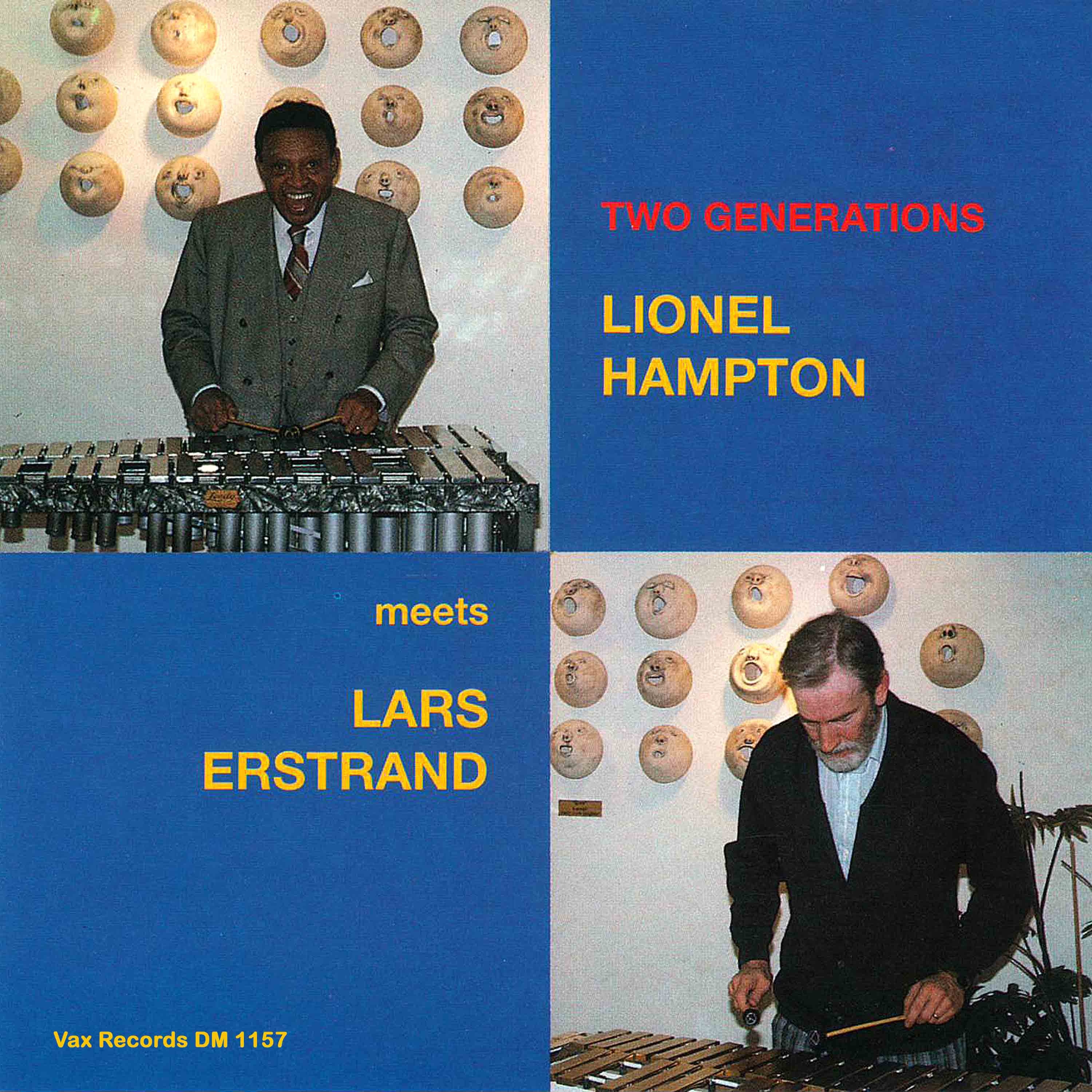 Two Generations - Lionel Hampton Meets Lars Erstrand (Remastered 2021) album cover