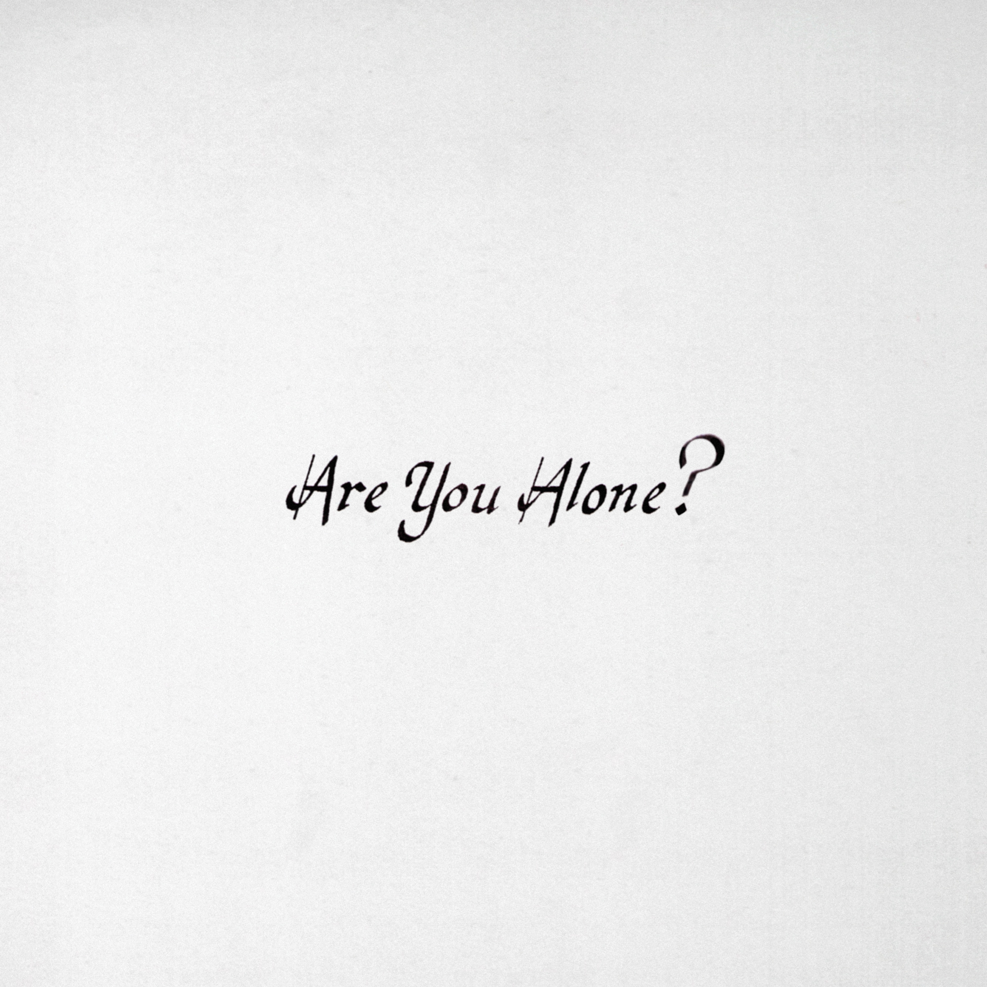 Are You Alone? album cover