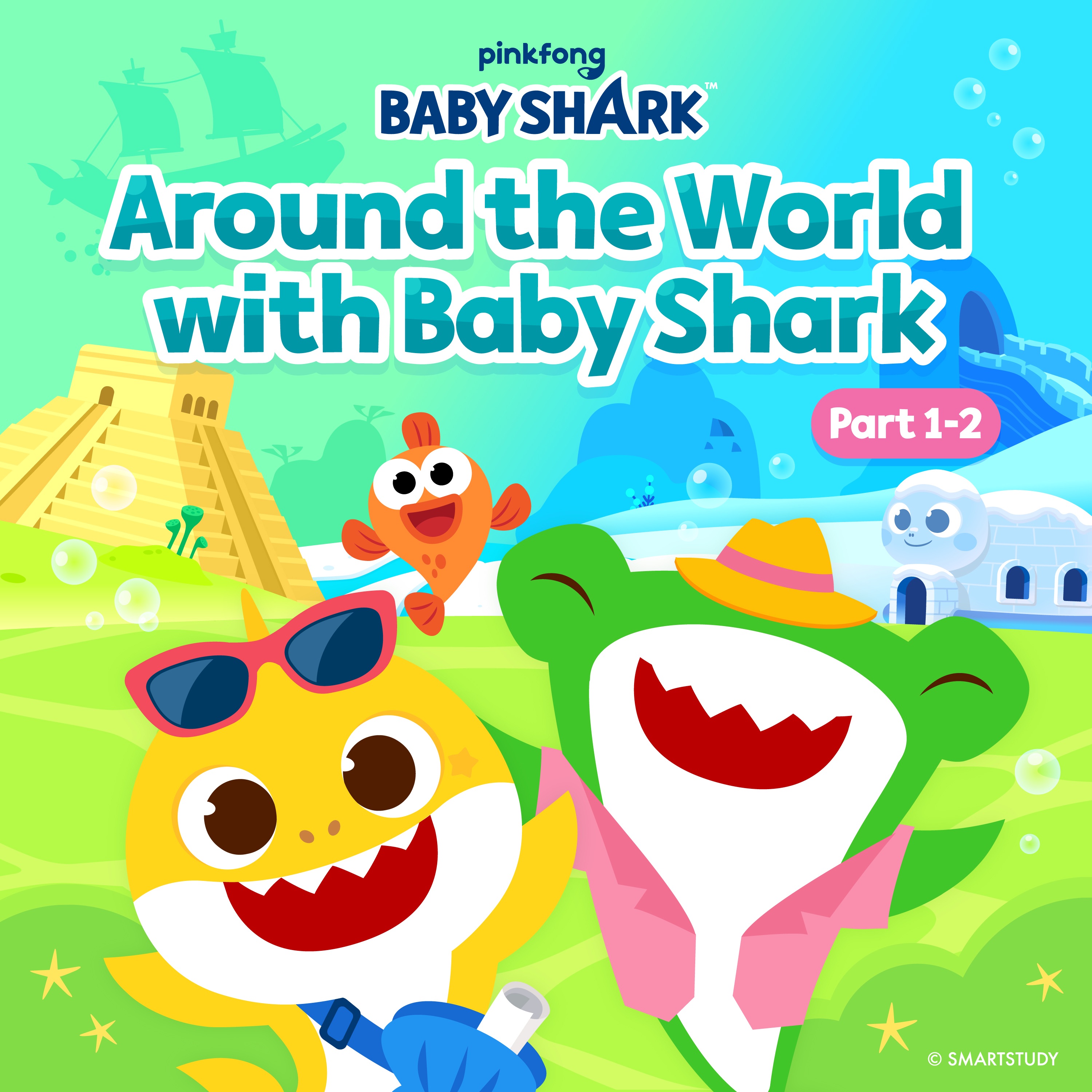 Around the World with Baby Shark (Part 1-2) album cover