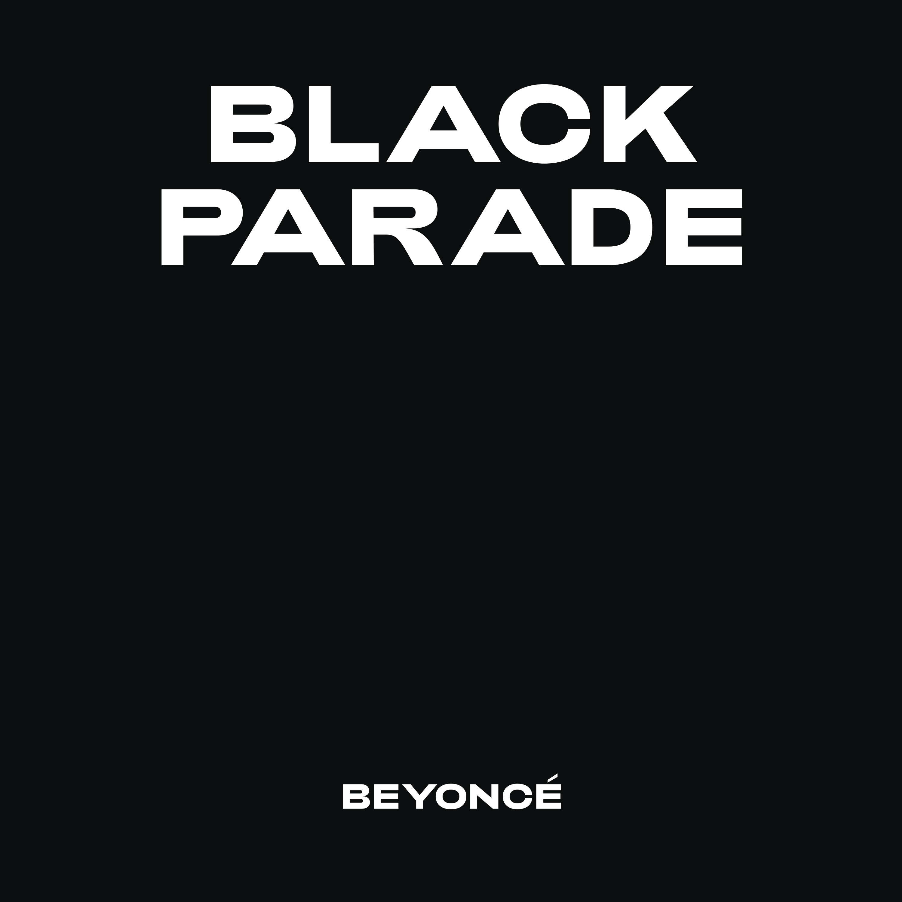 BLACK PARADE - Single album cover