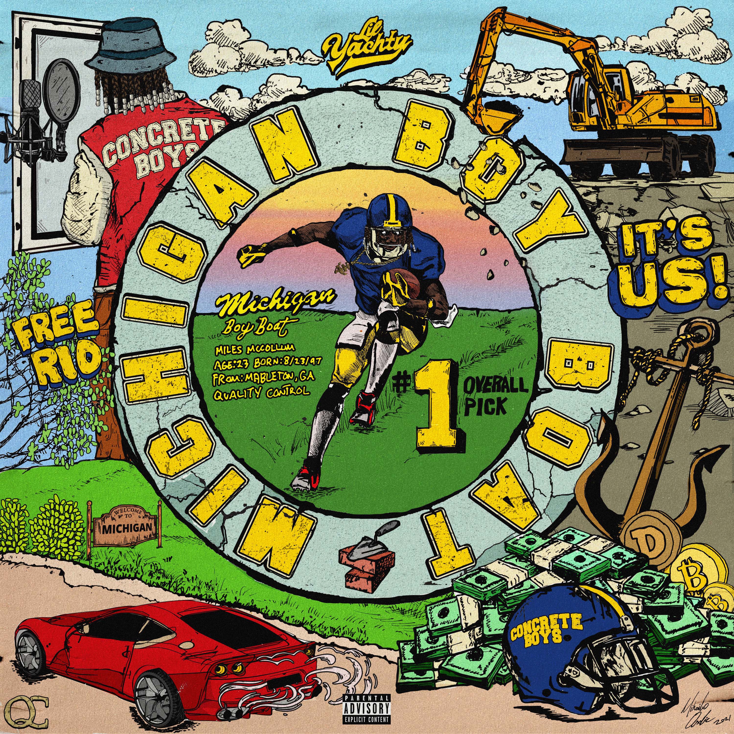 Michigan Boy Boat album cover