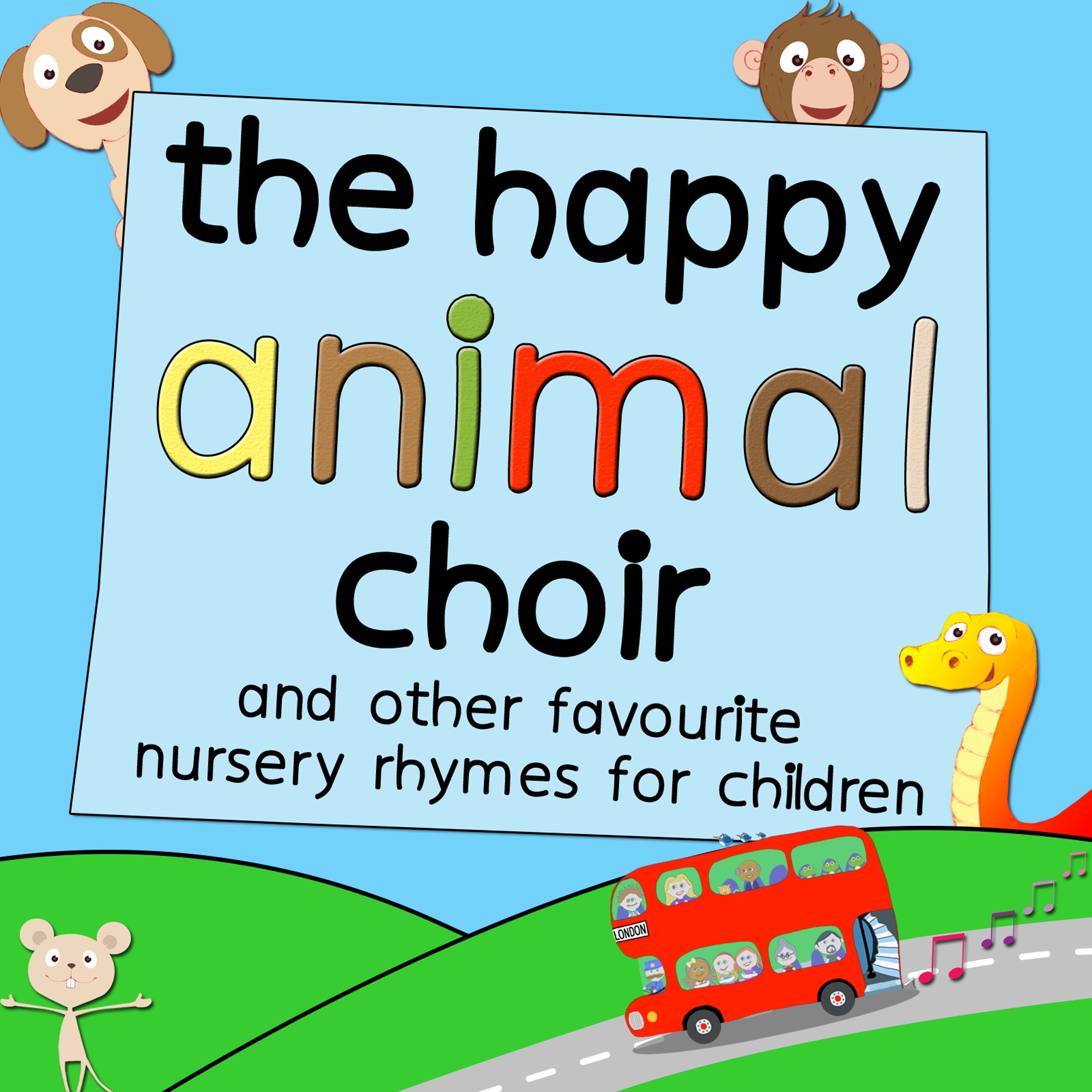 The Happy Animal Choir and Other Favourite Nursery Rhymes for Children album cover