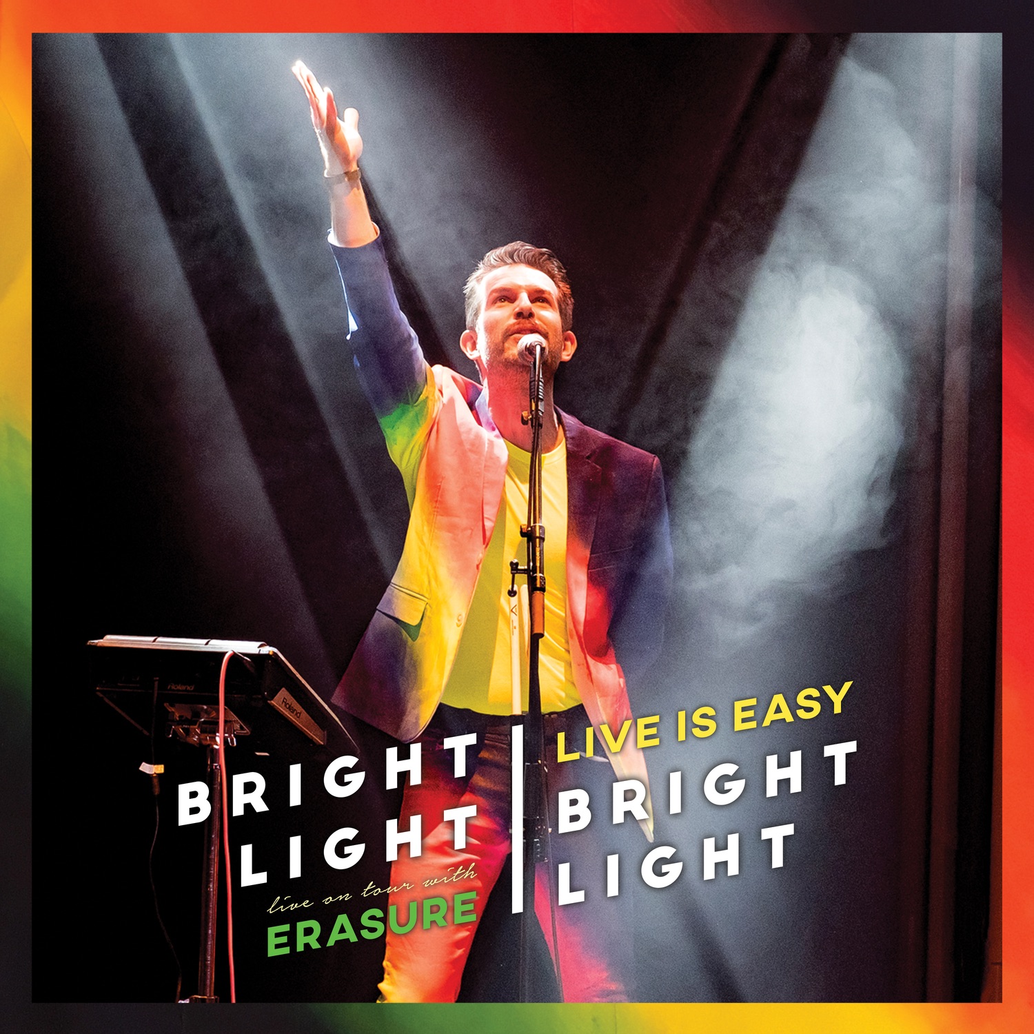 Live is Easy - On Tour with Erasure album cover