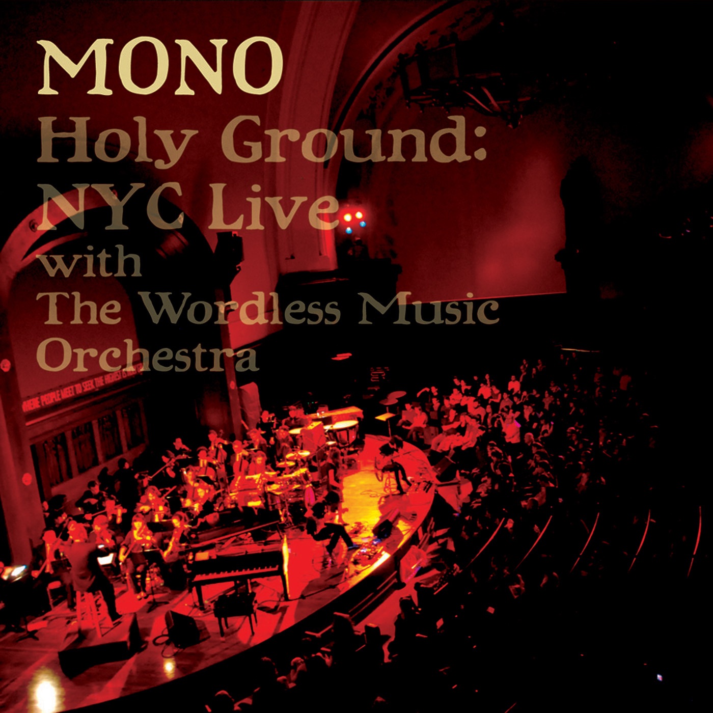 Holy Ground: NYC Live With The Wordless Music Orchestra album cover