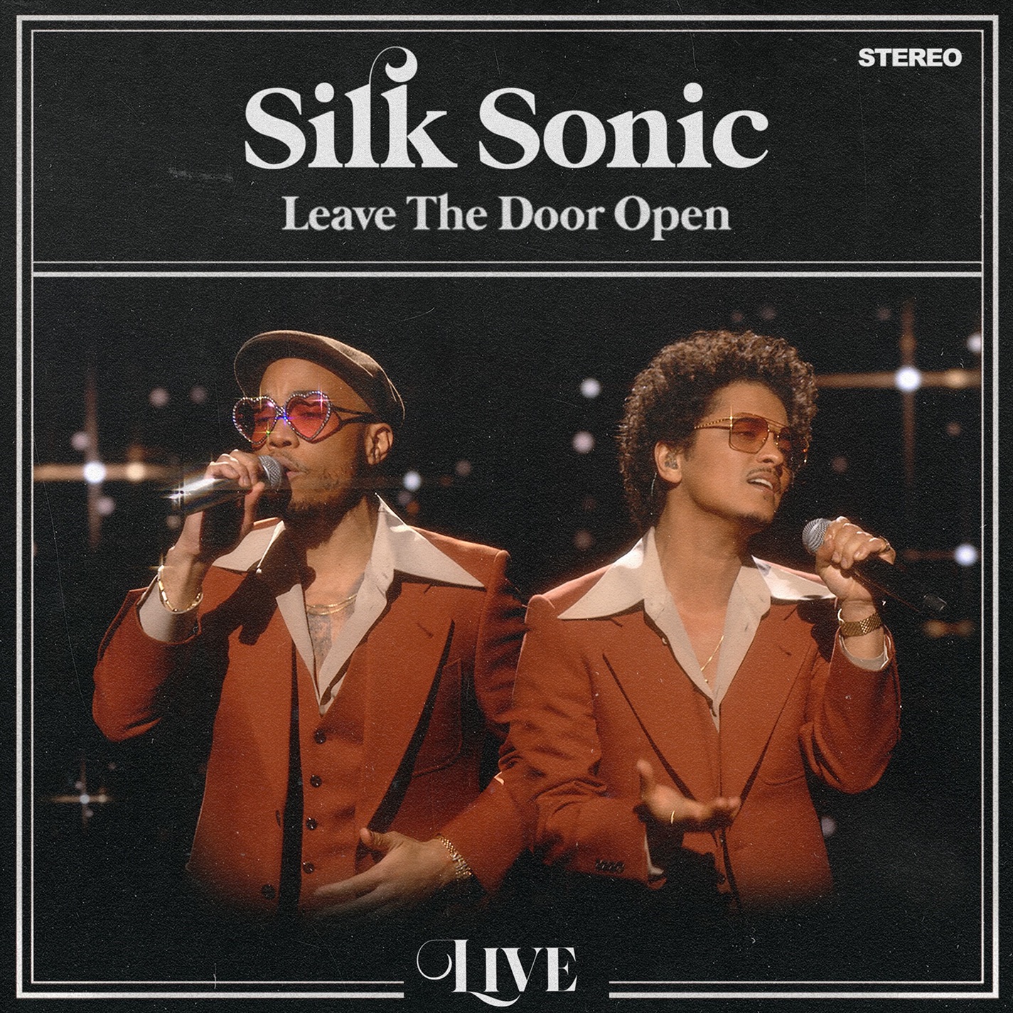 Leave The Door Open (Live) - Single album cover