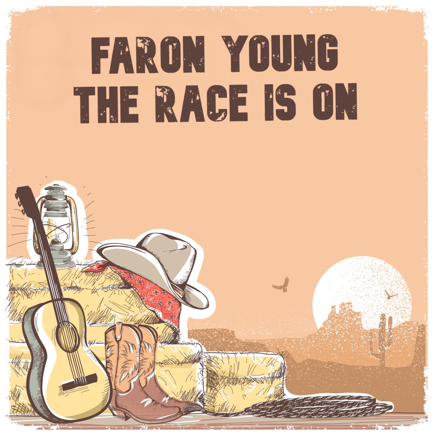 Faron Young: The Race Is On! album cover