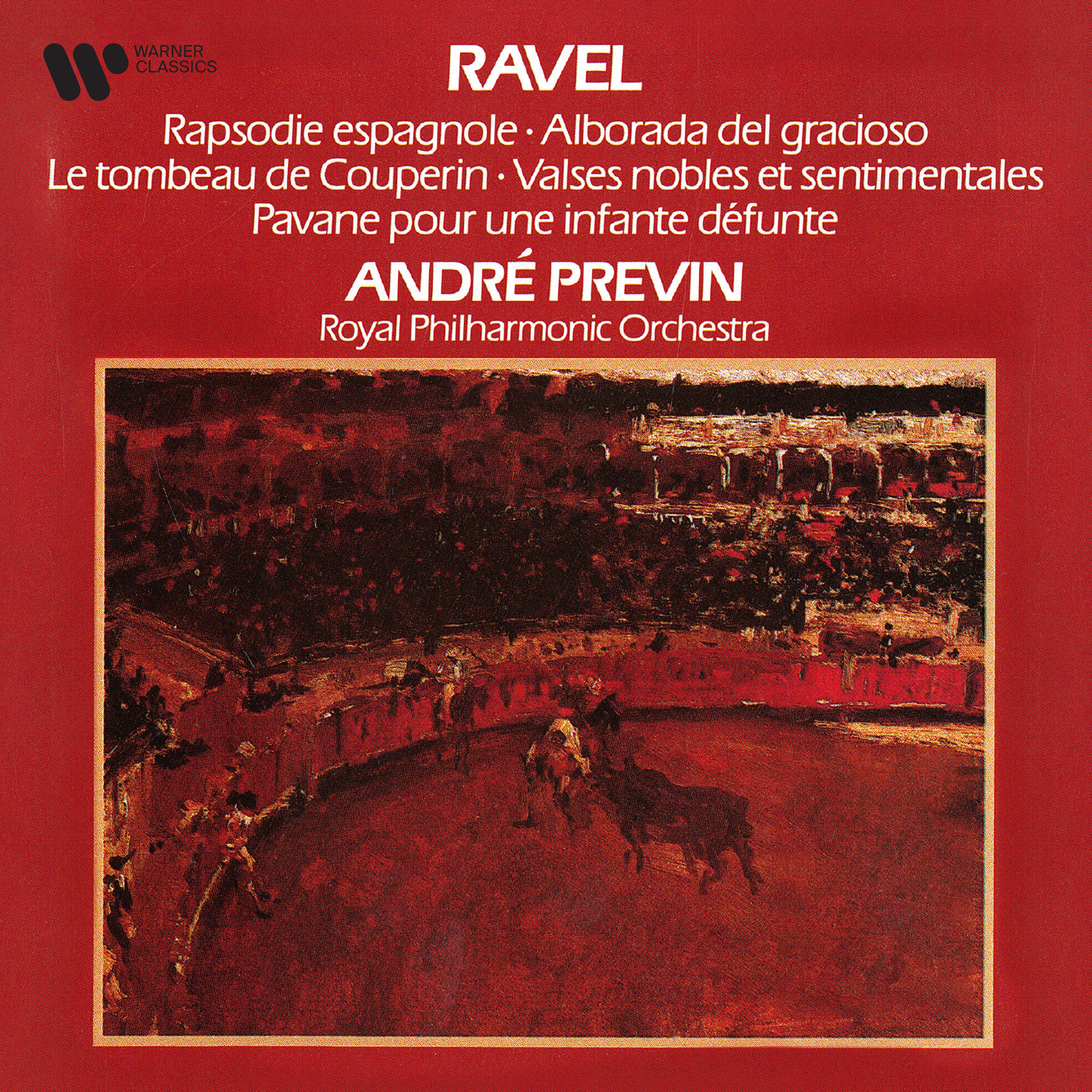 Ravel: Rapsodie espagnole, Le tombeau de Couperin, Valses nobles et sentimentales & Pavane pour une  album cover