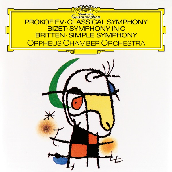 Prokofiev: Symphony No. 1, Op. 25 "Classical Symphony"; Britten: Simple Symphony, Op. 4; Bizet: Symp album cover