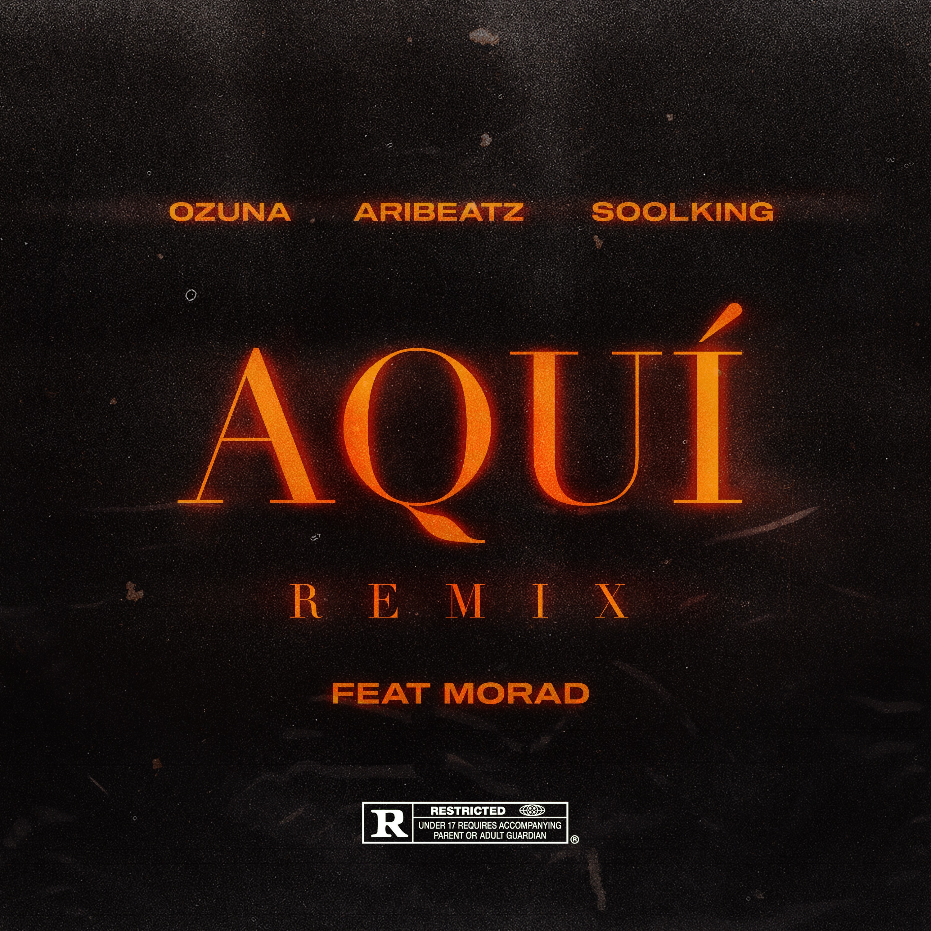 Aquí (Remix) [feat. Ozuna, Soolking & Morad] - Single album cover