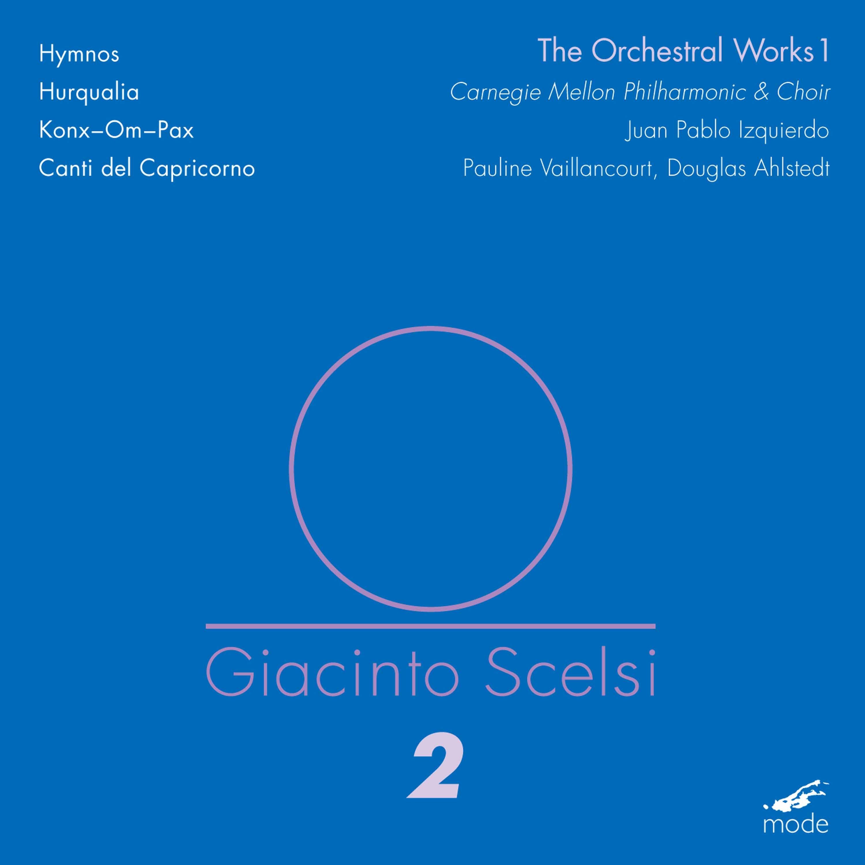 Scelsi: The Orchestral Works, Vol. 1 album cover