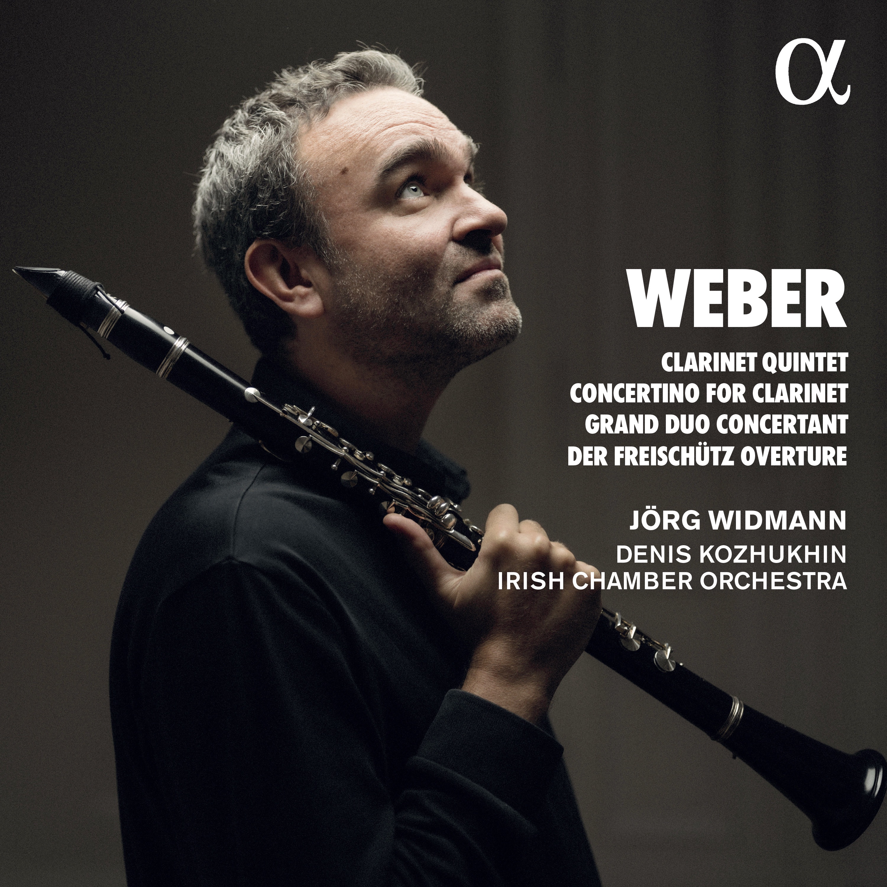 Weber: Clarinet Quintet, Concertino for Clarinet, Grand Duo Concertant & Der Freischütz Overture album cover