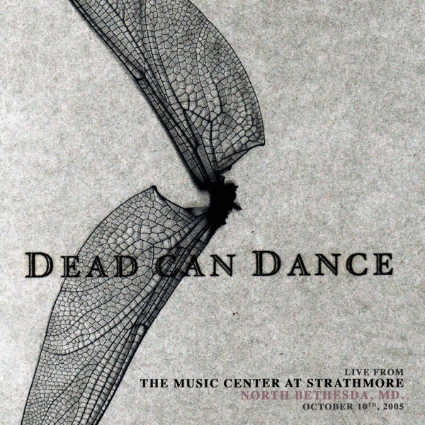 Live from the Music Center at Strathmore, North Bethesda, MD. October 10th, 2005 album cover