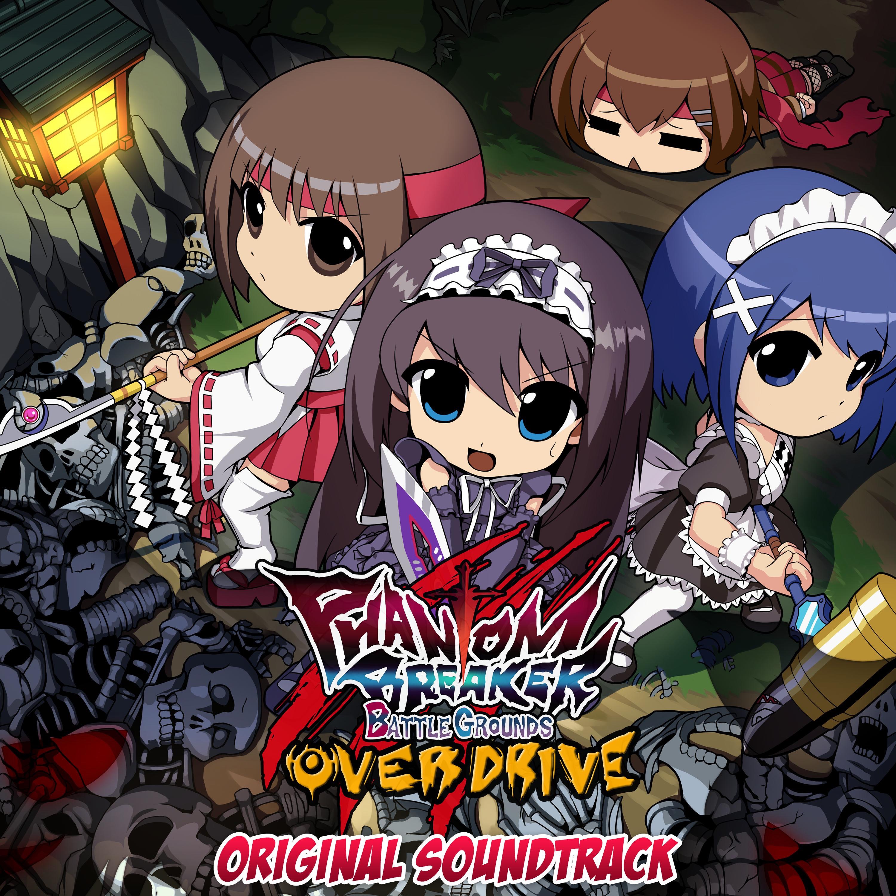 Phantom Breaker: Battle Grounds OVERDRIVE (Official Video Game Soundtrack) album cover