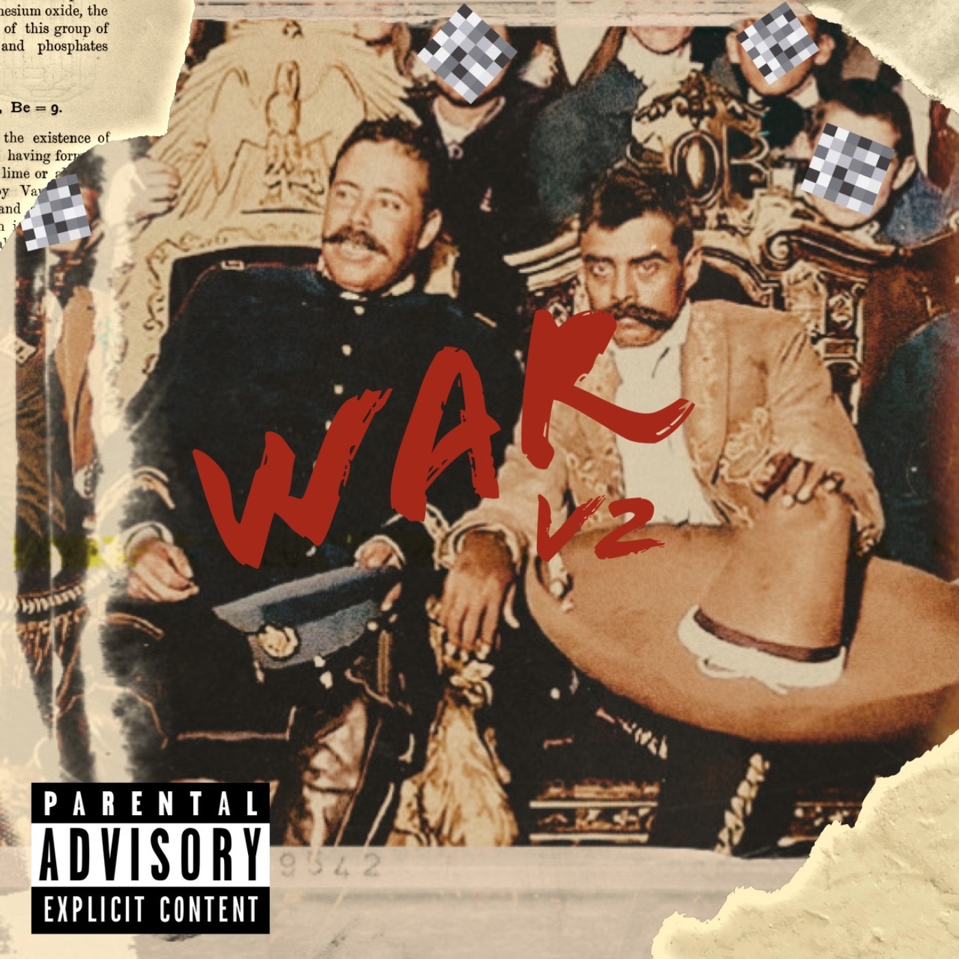 War V2 - Single album cover