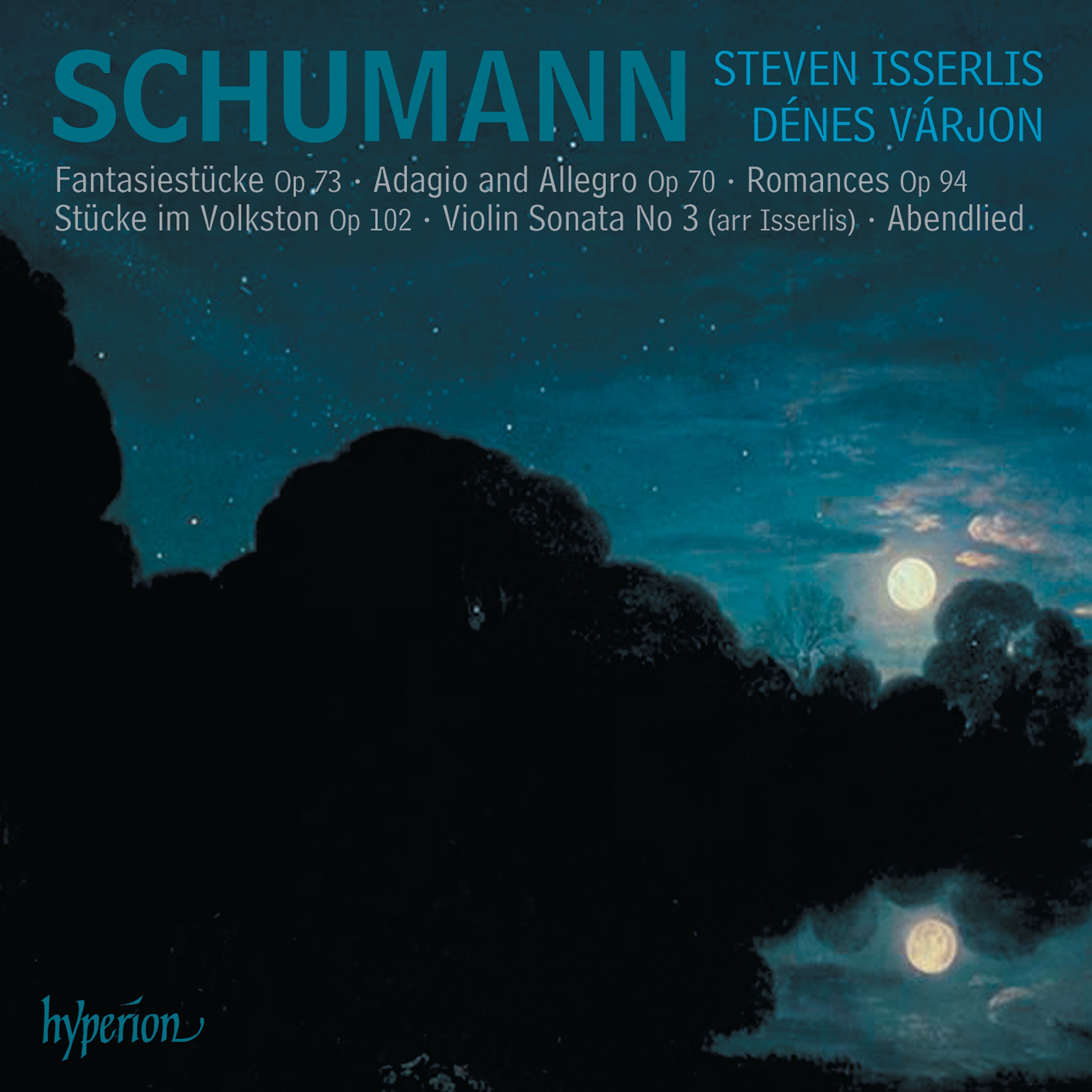 Schumann: Music for Cello & Piano album cover