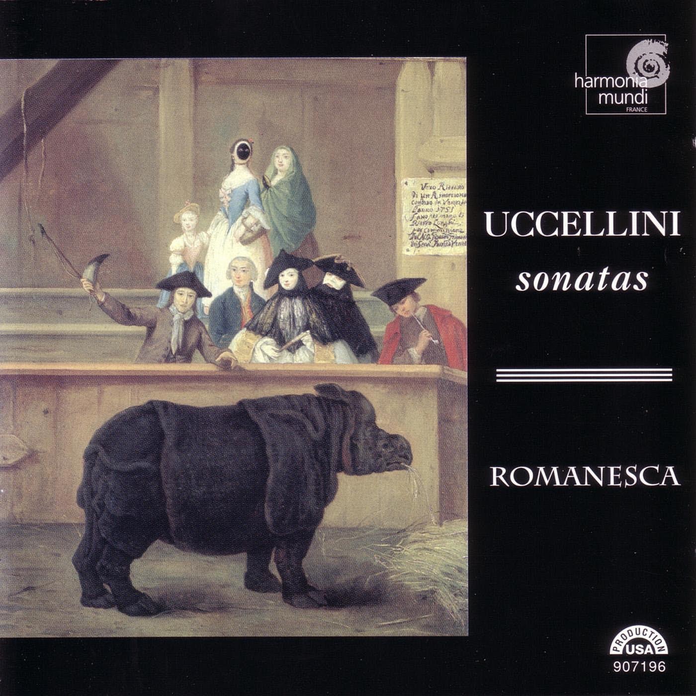 Uccellini: Sonatas album cover