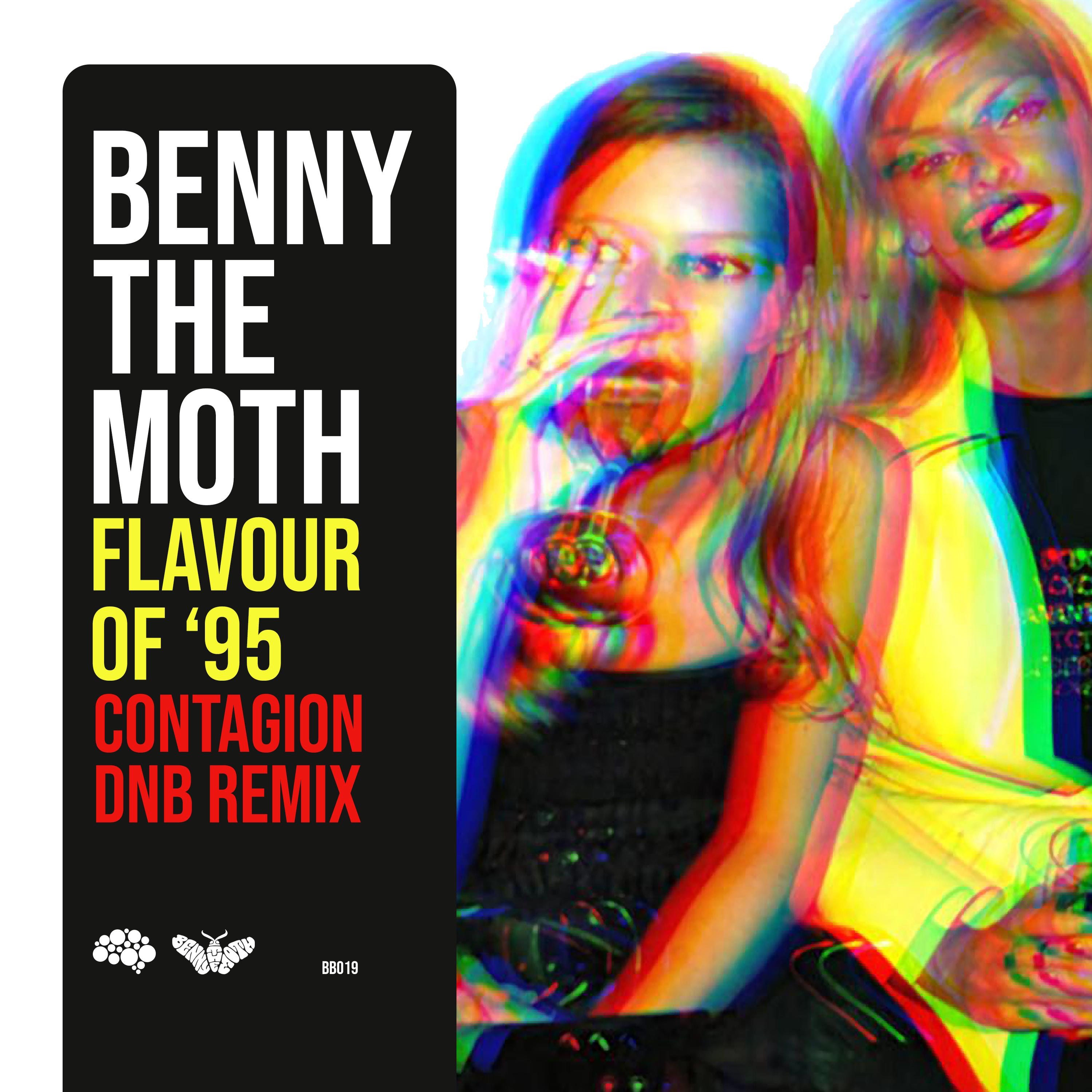 Flavour of '95 (Contagion DnB Remix) [feat. Contagion] - Single album cover