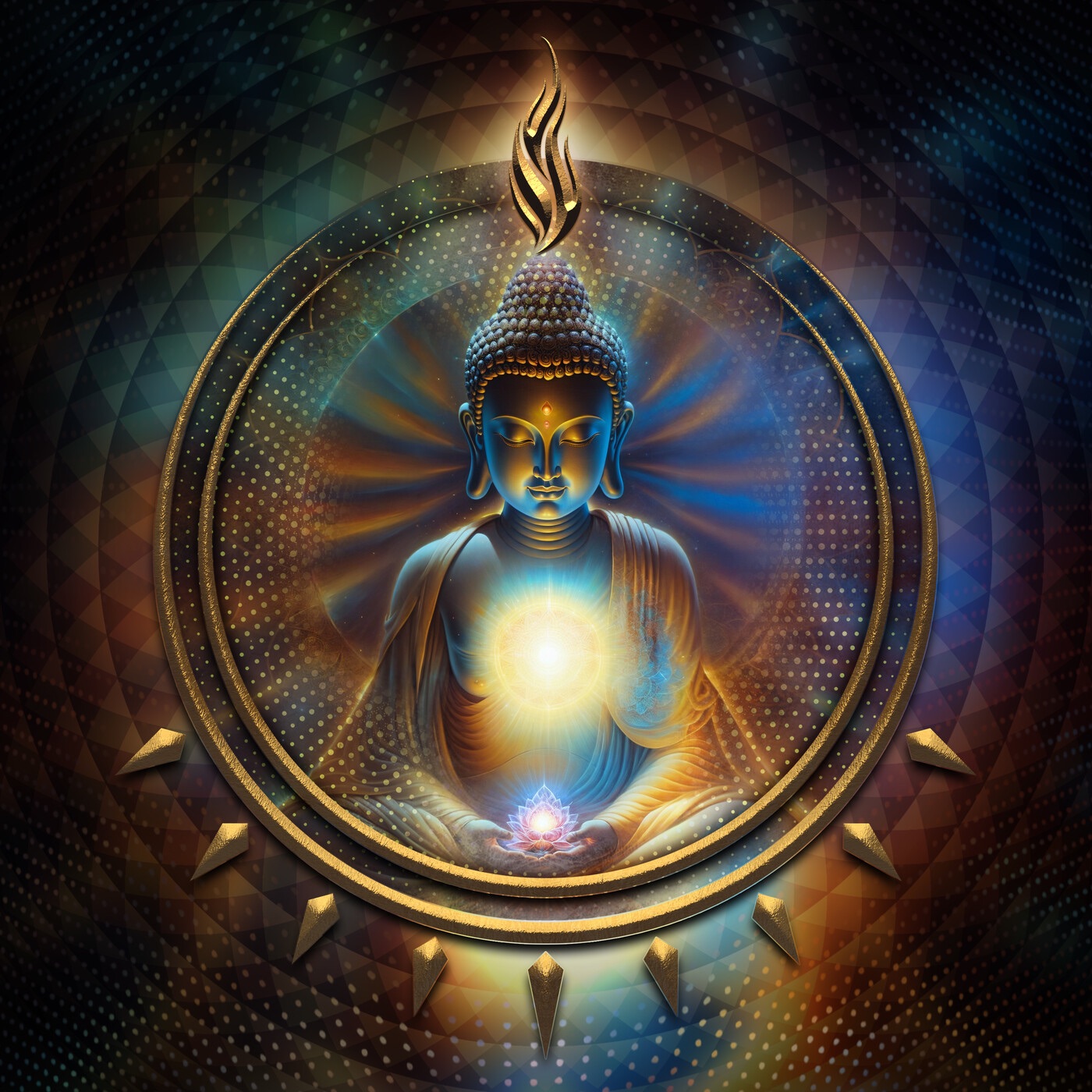 Breathing in Serenity (feat. Poranguí, David Satori, Joss Jaffe, Biko Casini, Shaman's Dream, Bloomu album cover