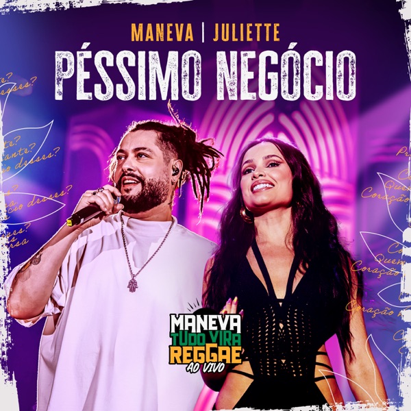Péssimo Negócio (Ao Vivo) - Single album cover