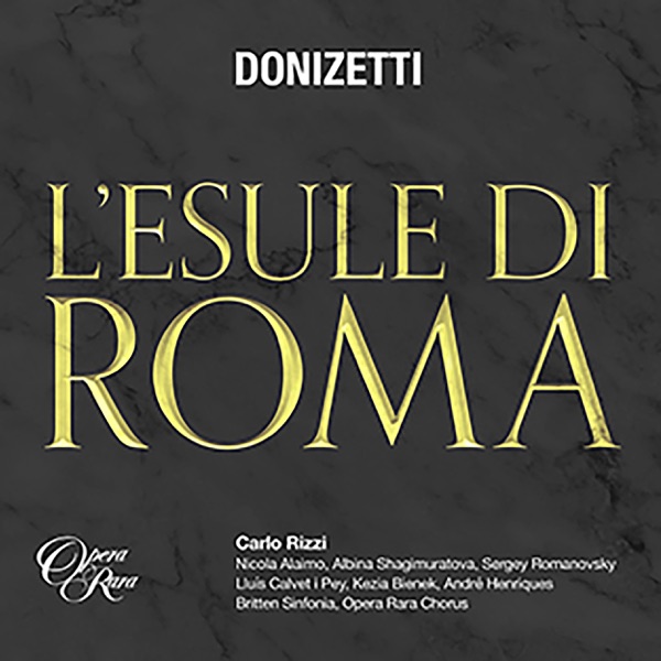 Donizetti: L'esule di Roma album cover