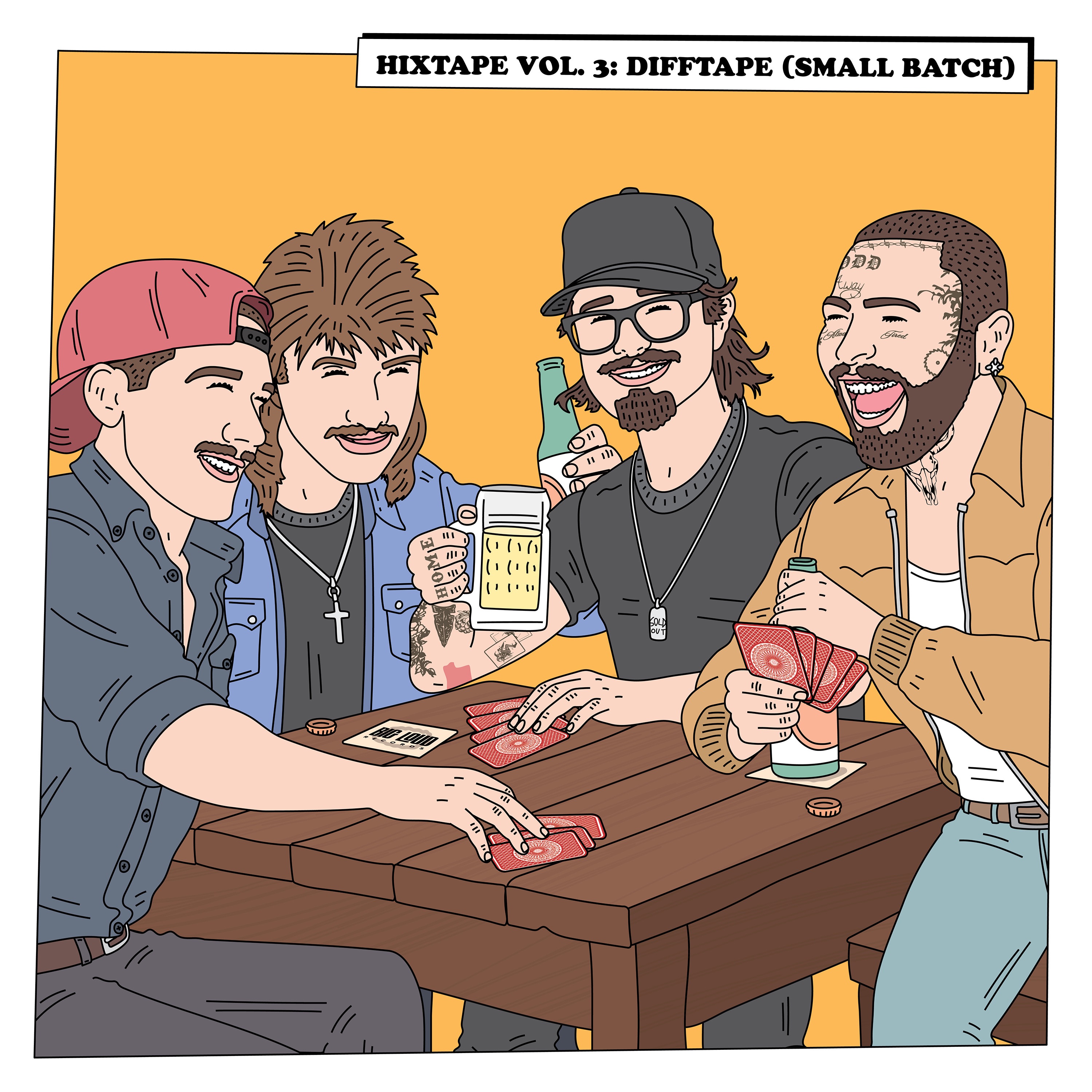 HIXTAPE, Vol. 3: DIFFTAPE (Small Batch) - Single album cover