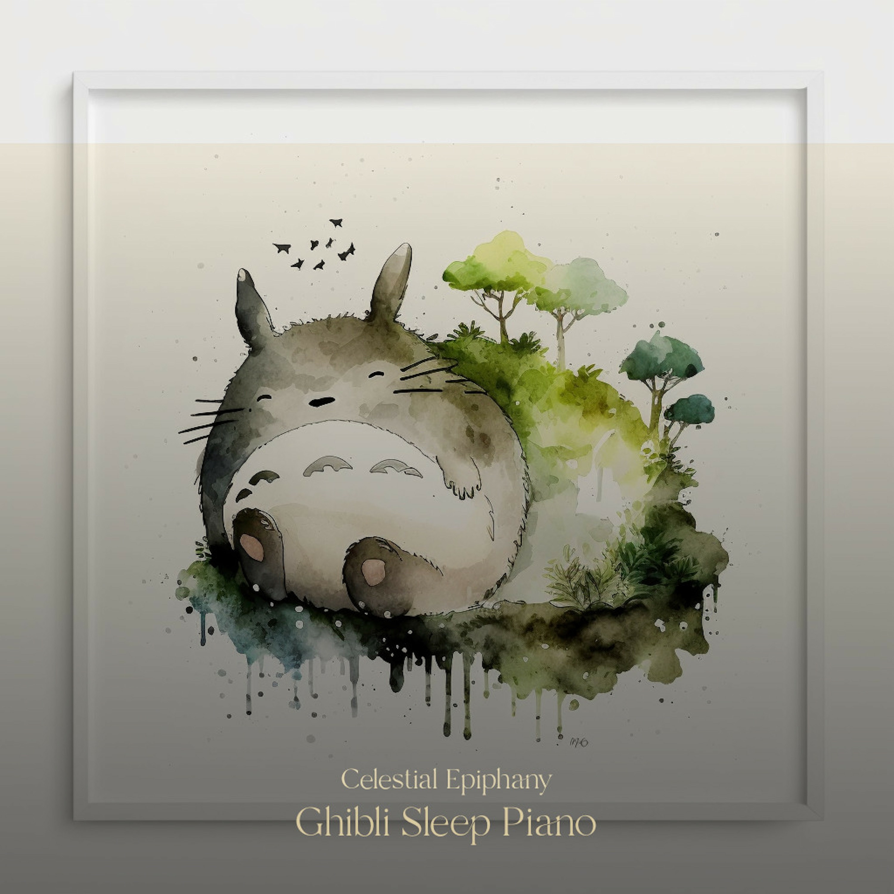 Ghibli Sleep Piano album cover