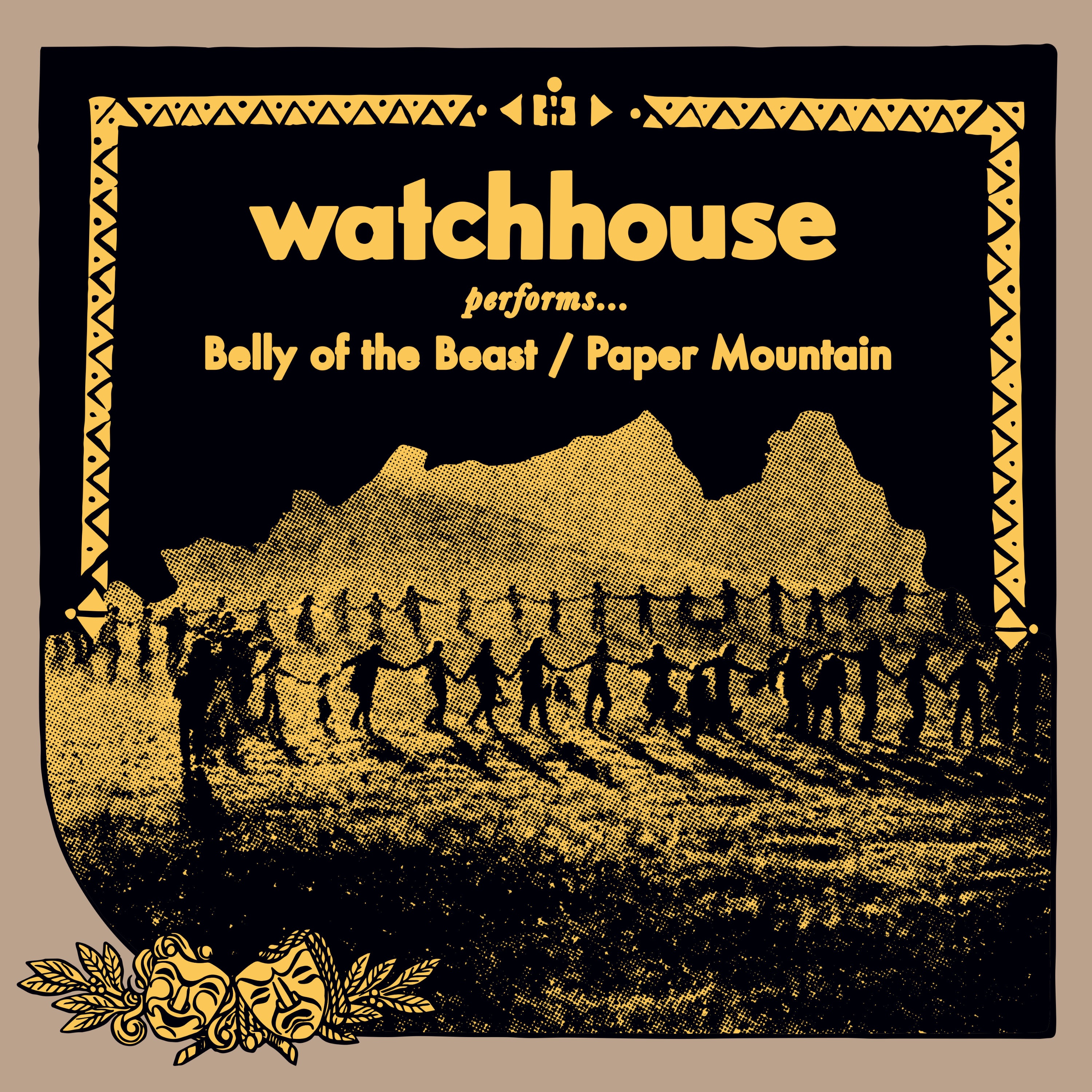 Belly of the Beast / Paper Mountain - Single album cover