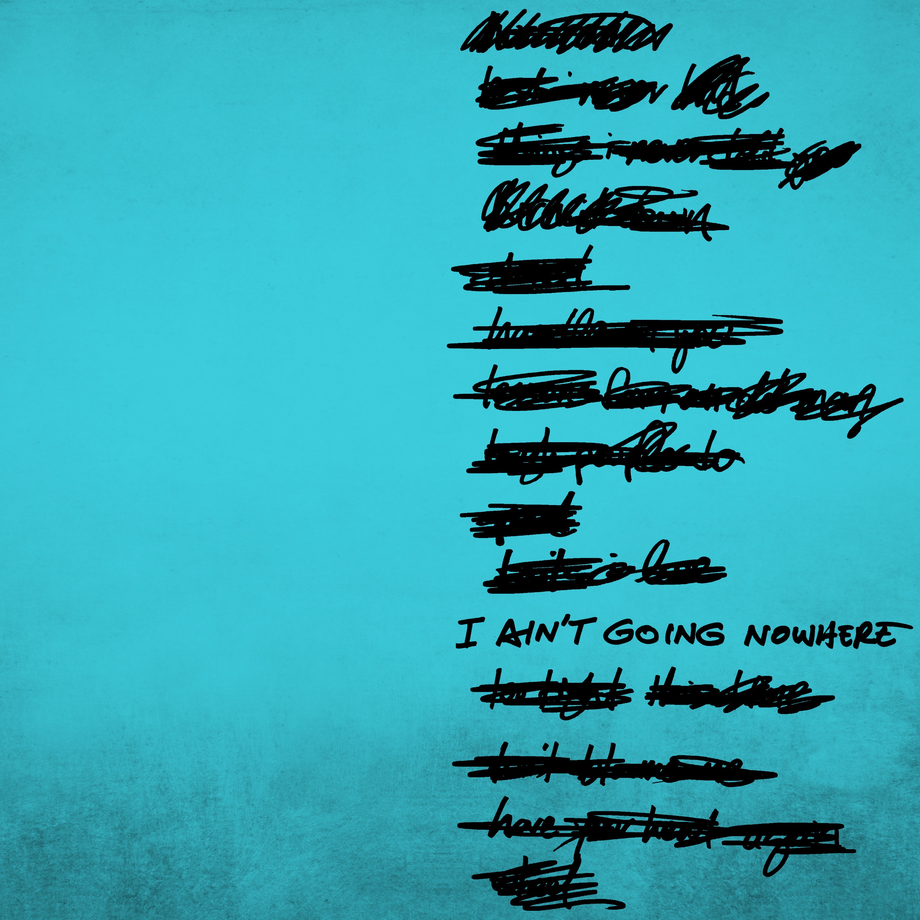 I Ain't Going Nowhere - Single album cover