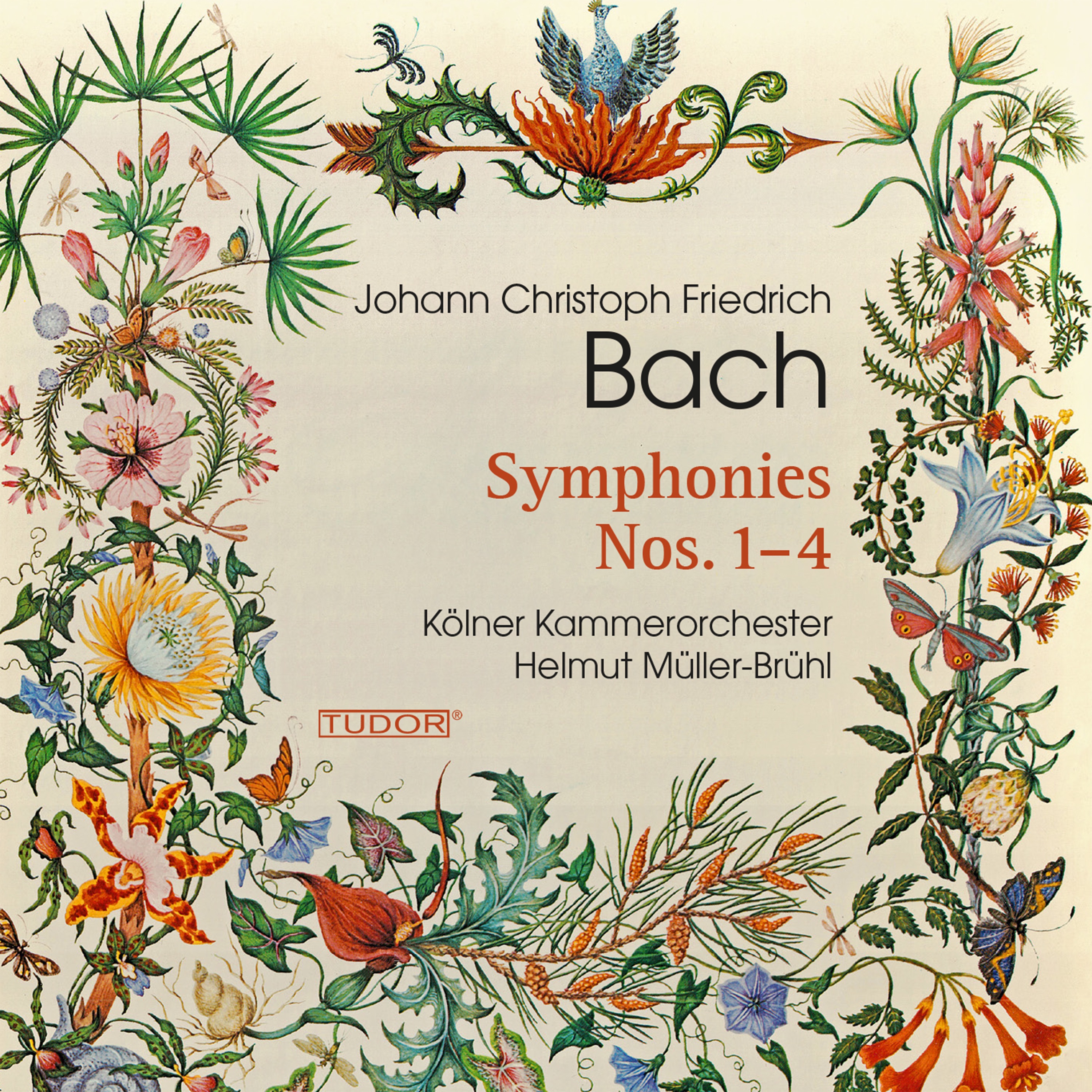 Johann Christoph Friedrich Bach: Symphonies Nos. 1-4 album cover