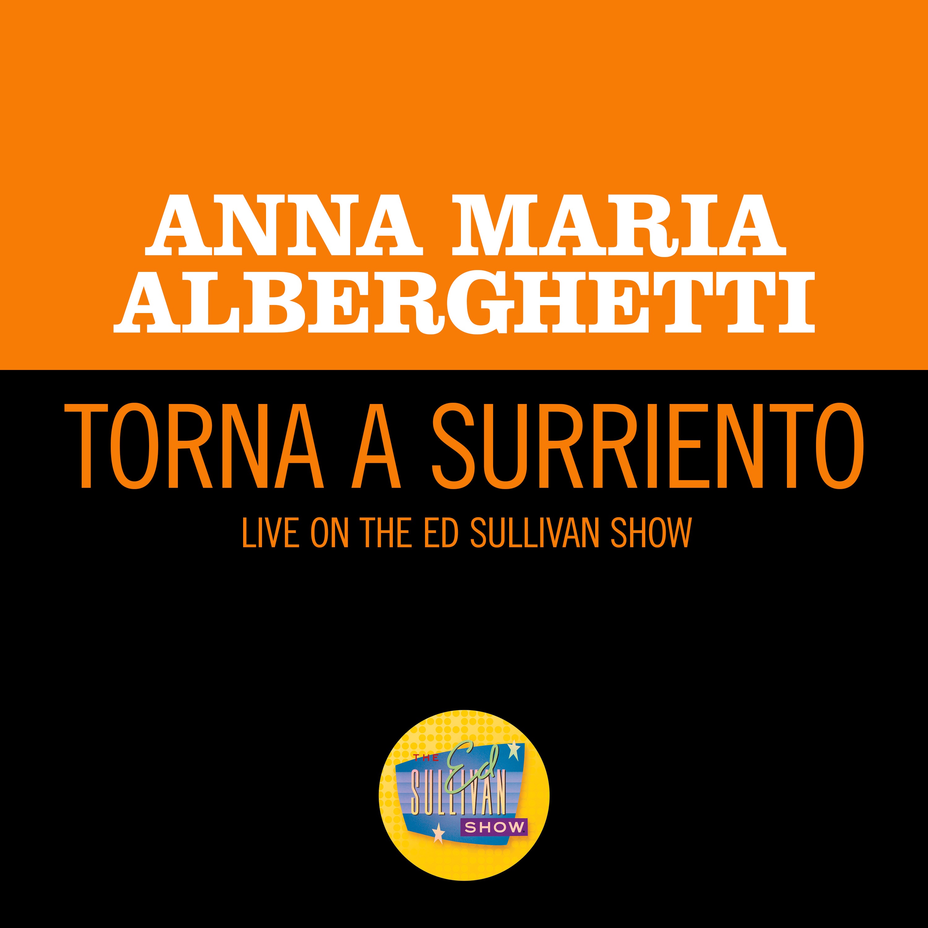 Torna a Surriento (Live On The Ed Sullivan Show, April 16, 1961) - Single album cover