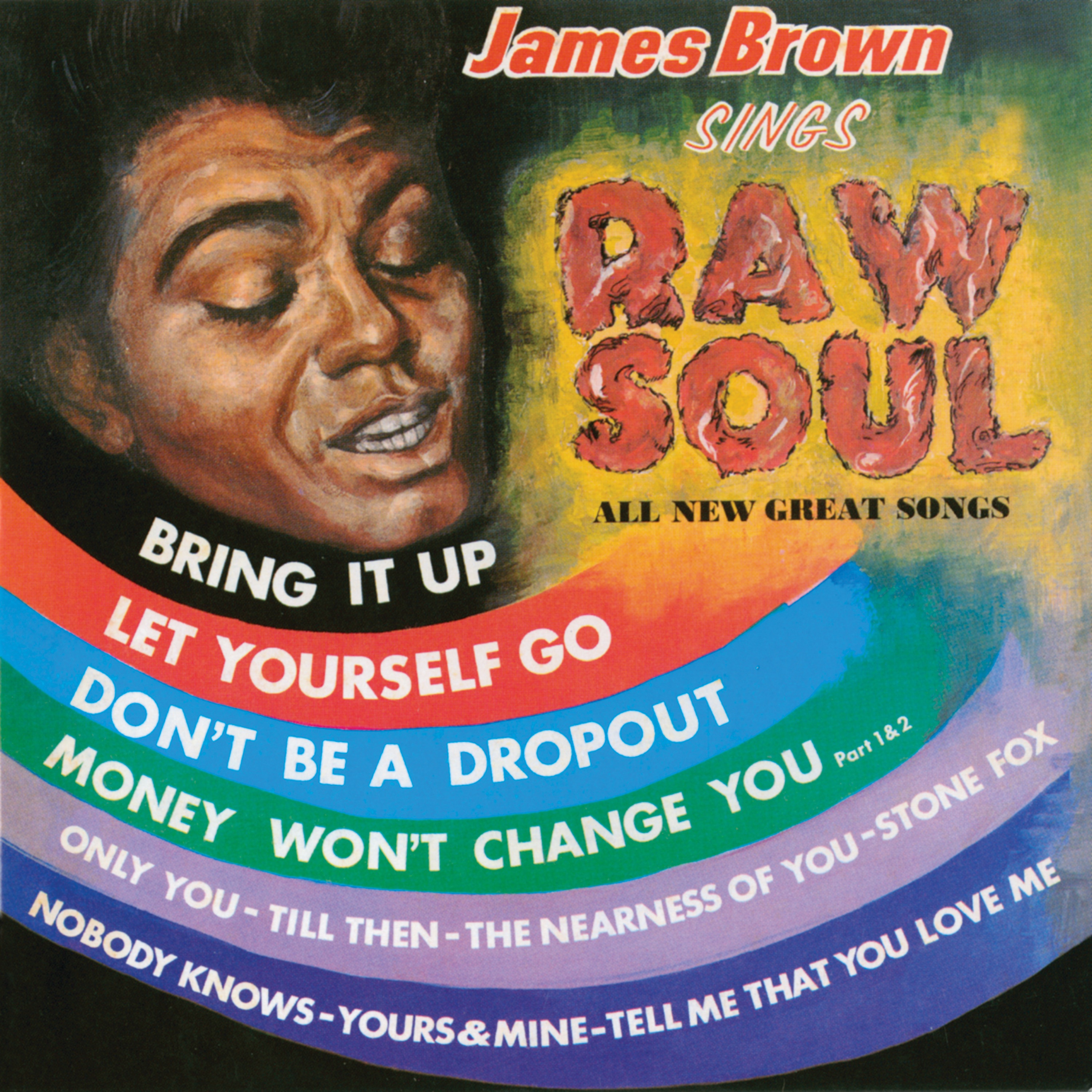 James Brown Sings Raw Soul album cover