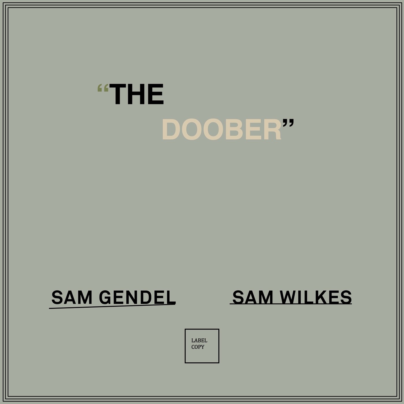 The Doober album cover