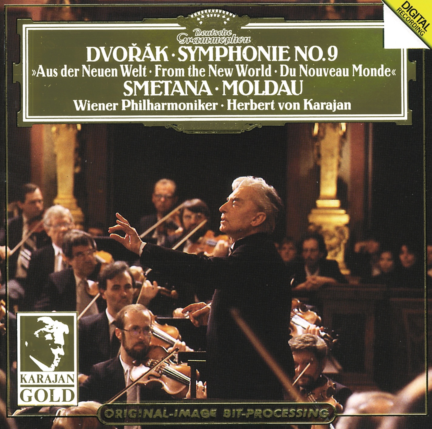 Dvořák: Symphony No. 9 "From the New World" - Smetana: The Moldau album cover