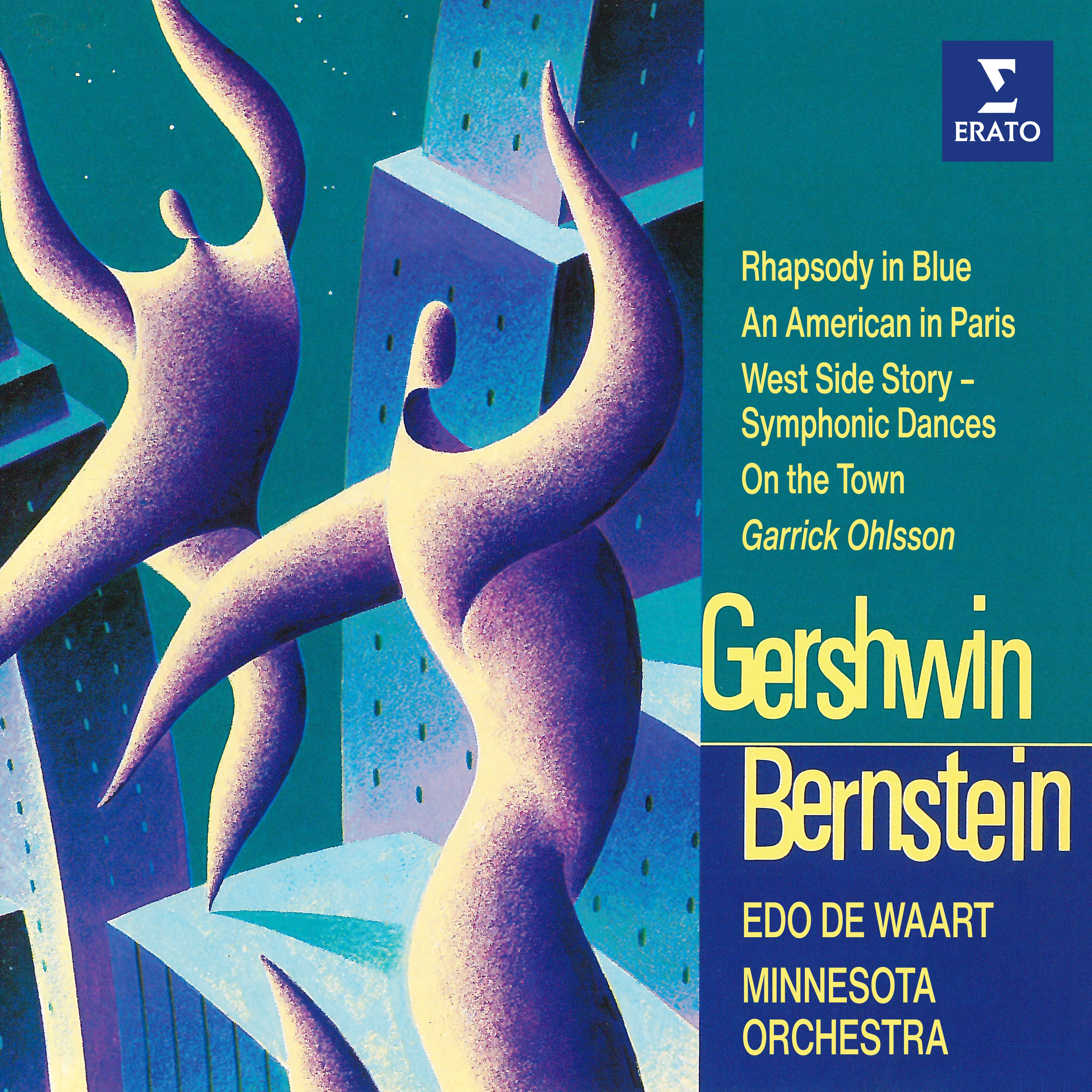Gershwin: Rhapsody in Blue & An American in Paris - Bernstein: Symphonic Dances from West Side Story album cover