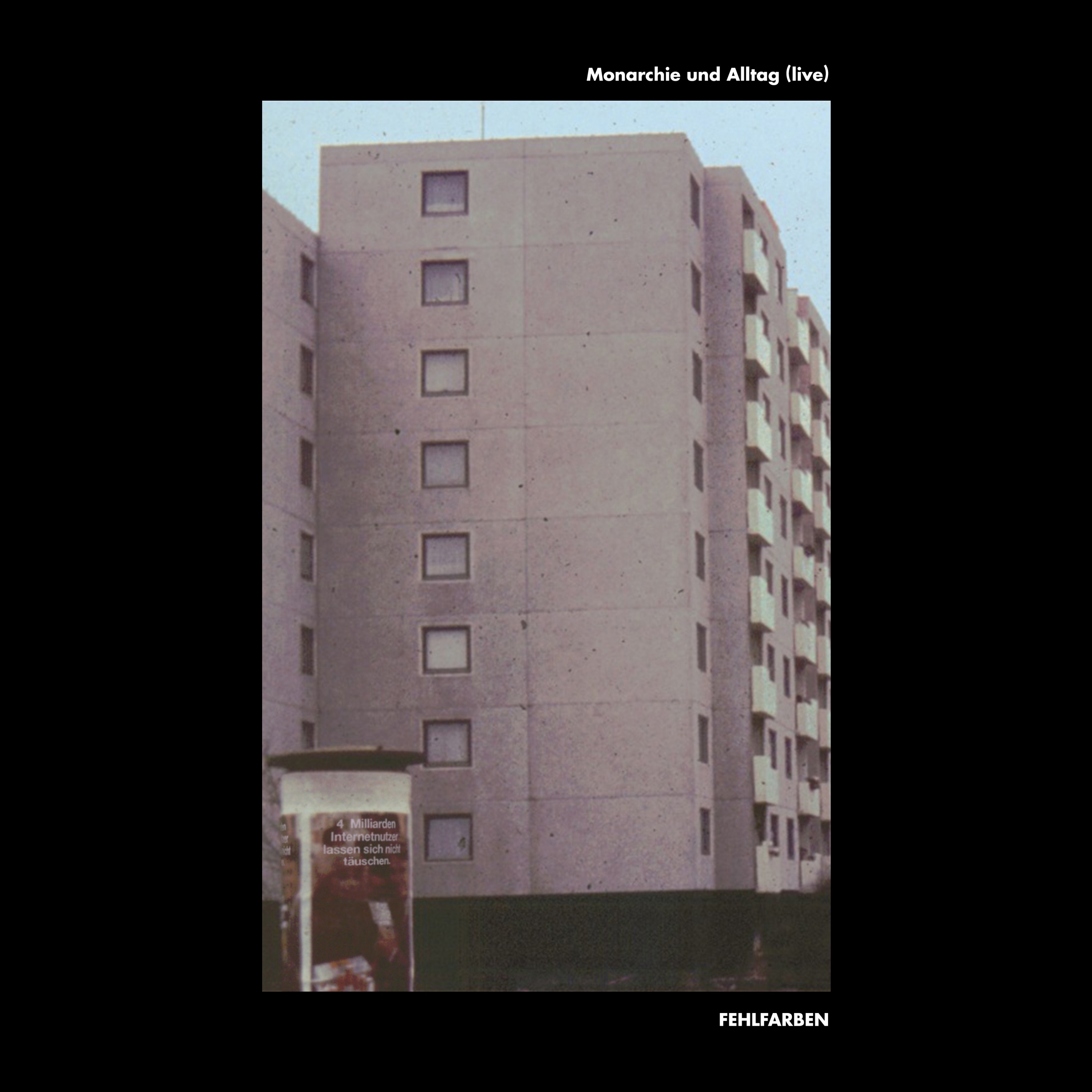 Monarchie & Alltag (Live) album cover