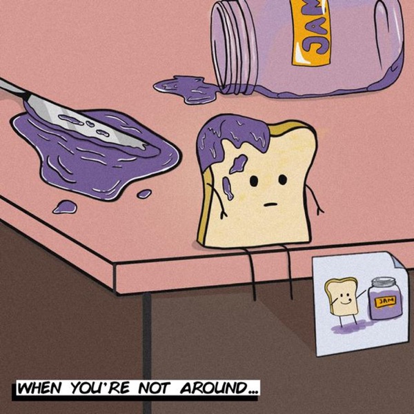 WHEN YOU'RE NOT AROUND - Single album cover