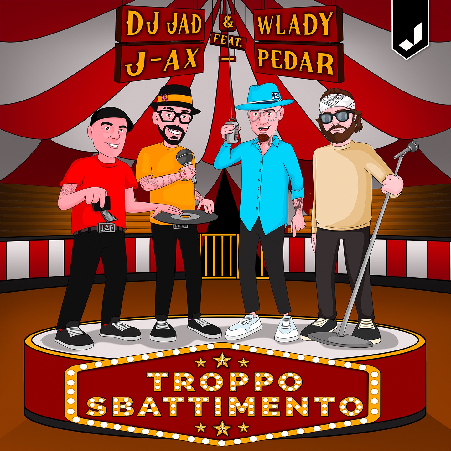 Troppo Sbattimento (feat. J-Ax & Pedar) - Single album cover