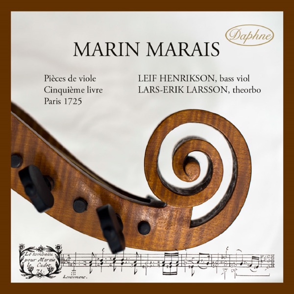 Marin Marais: Pièces de violes Cinquième livre album cover