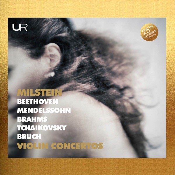 Milstein Plays Violin Concertos album cover