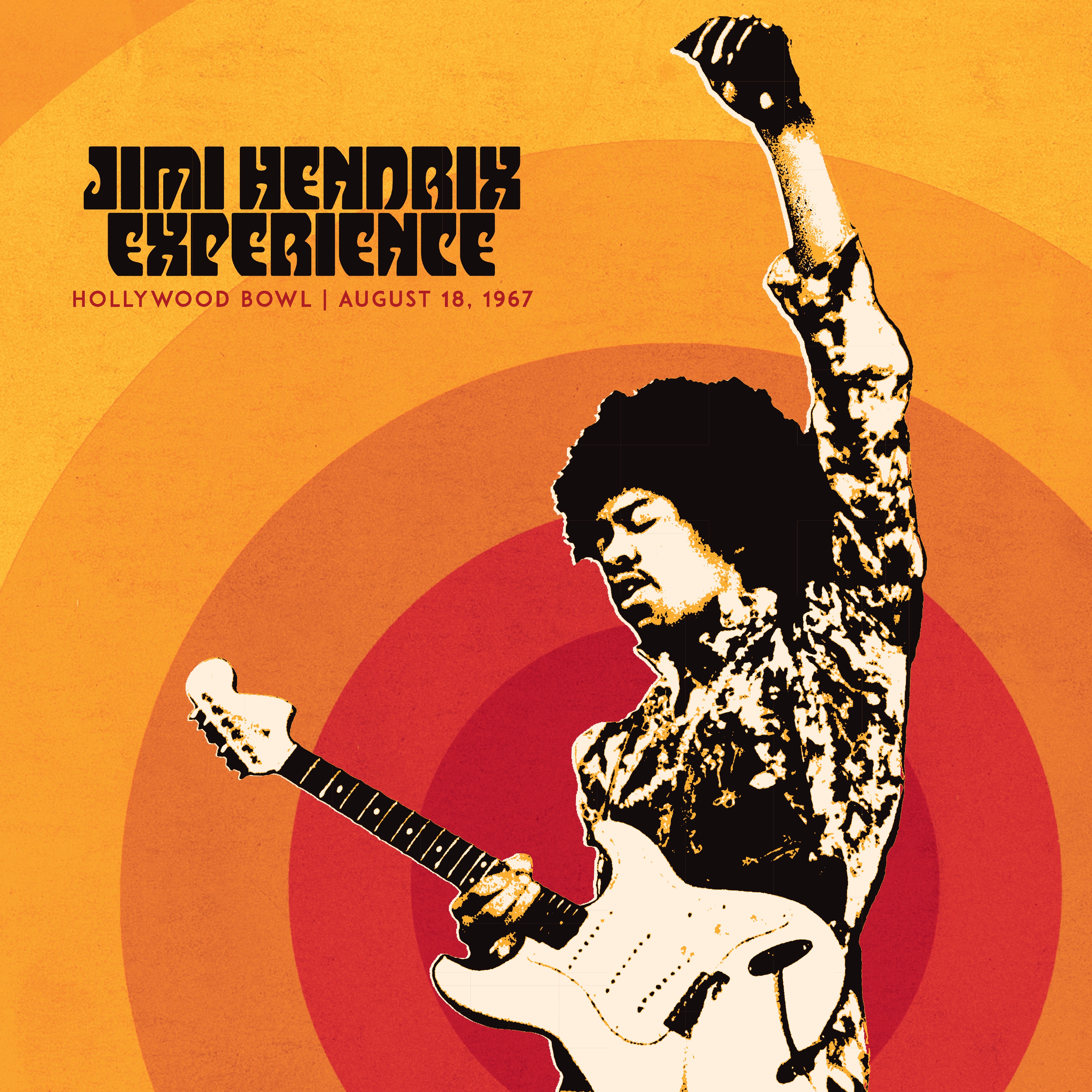 Jimi Hendrix Experience: Live At The Hollywood Bowl: August 18, 1967 album cover