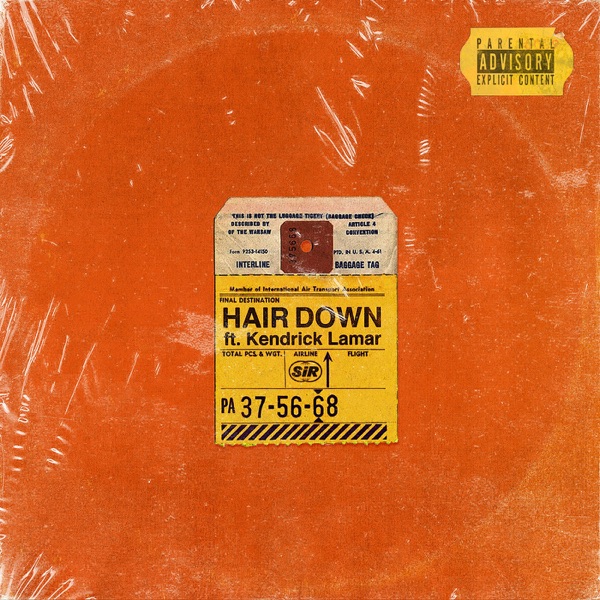 Hair Down (feat. Kendrick Lamar) - Single album cover