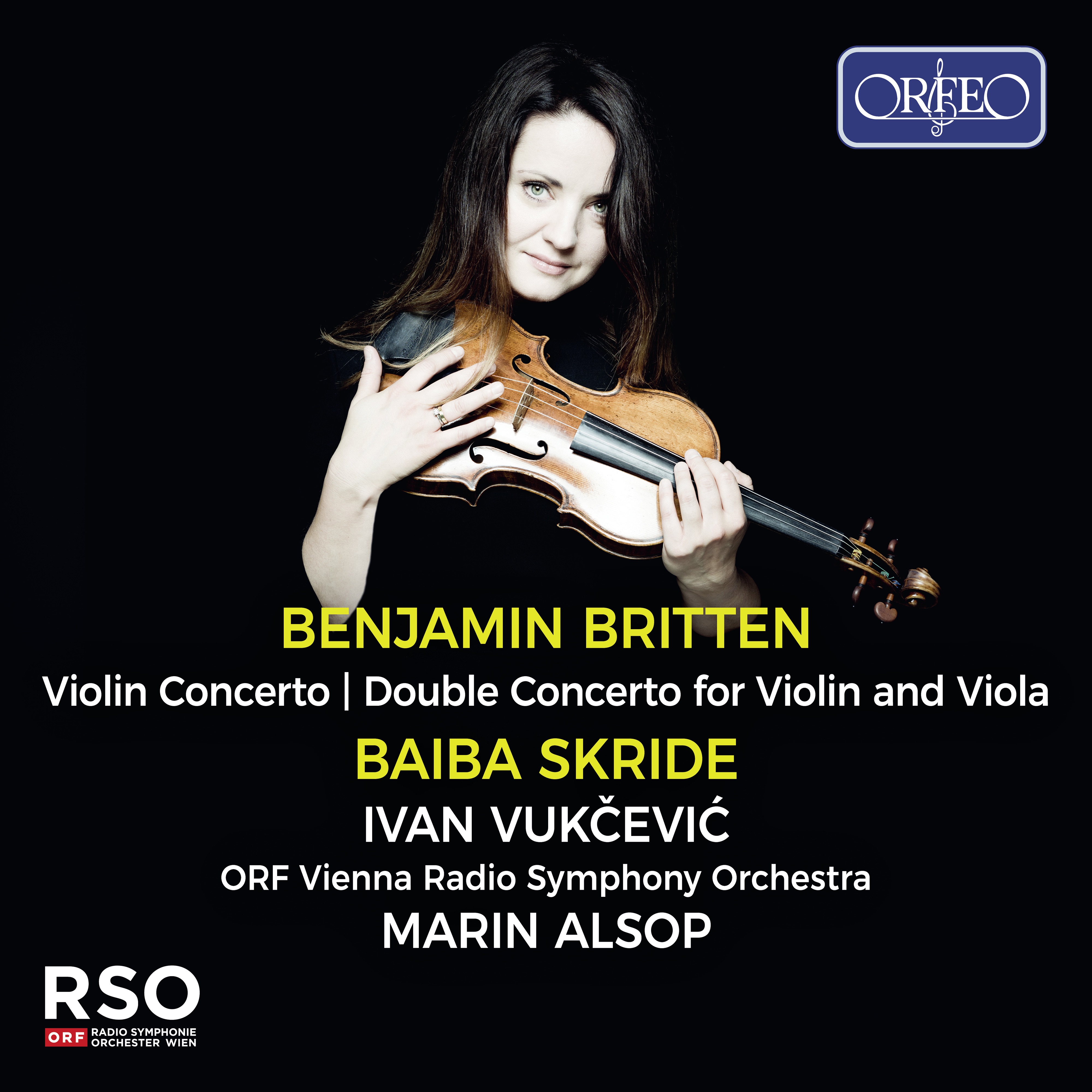 Britten: Violin Concerto in D Minor, Op. 15 & Double Concerto for Violin, Viola & Orchestra in B Min album cover
